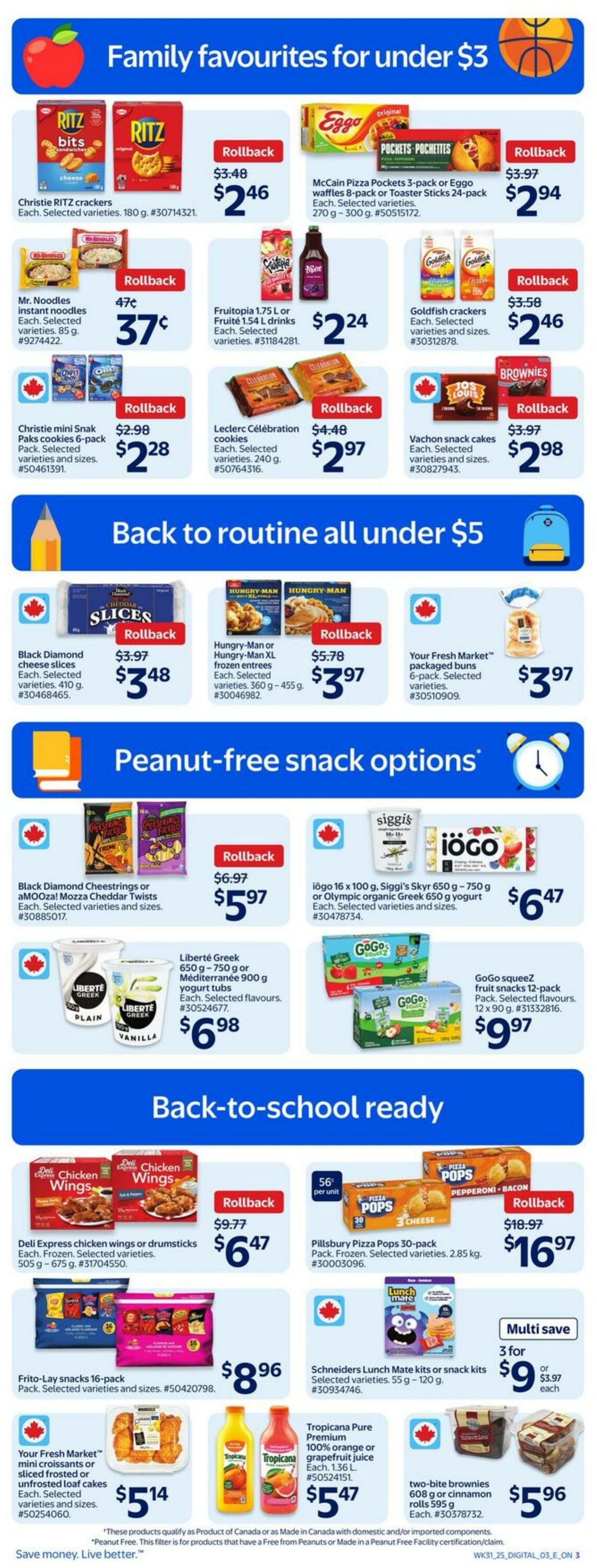 Flyer Walmart 28.08.2025 - 03.09.2025