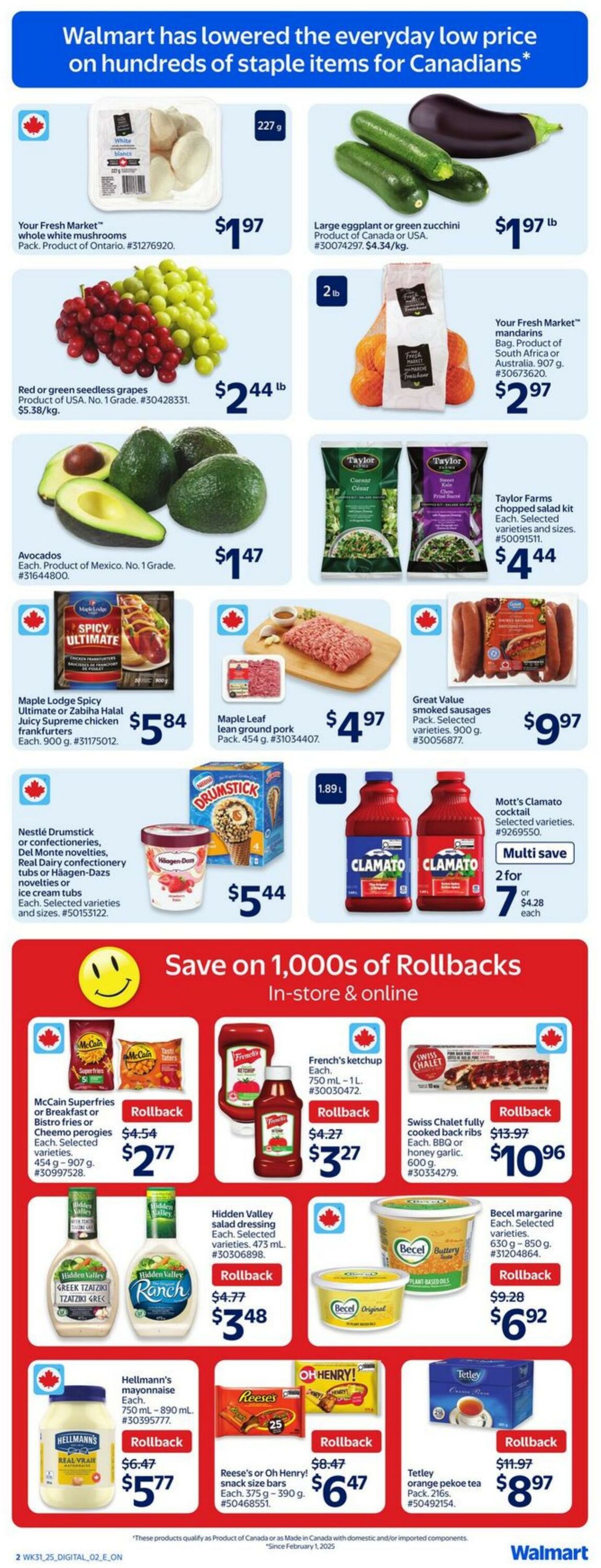 Flyer Walmart 28.08.2025 - 03.09.2025