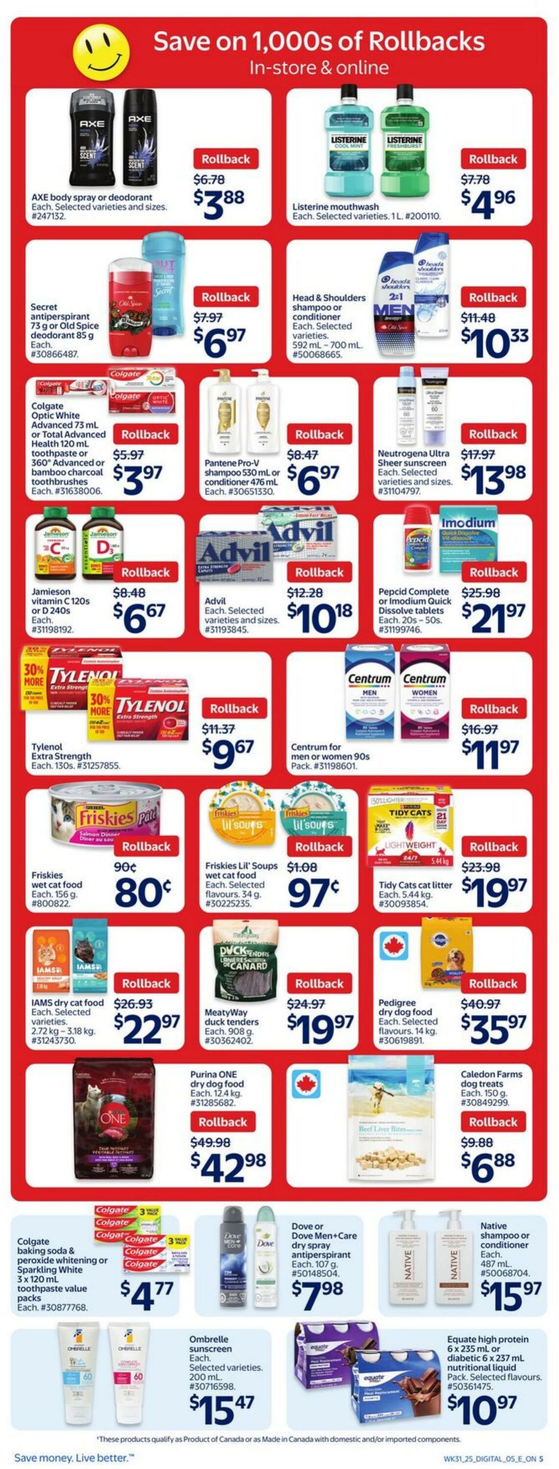 Flyer Walmart 28.08.2025 - 03.09.2025