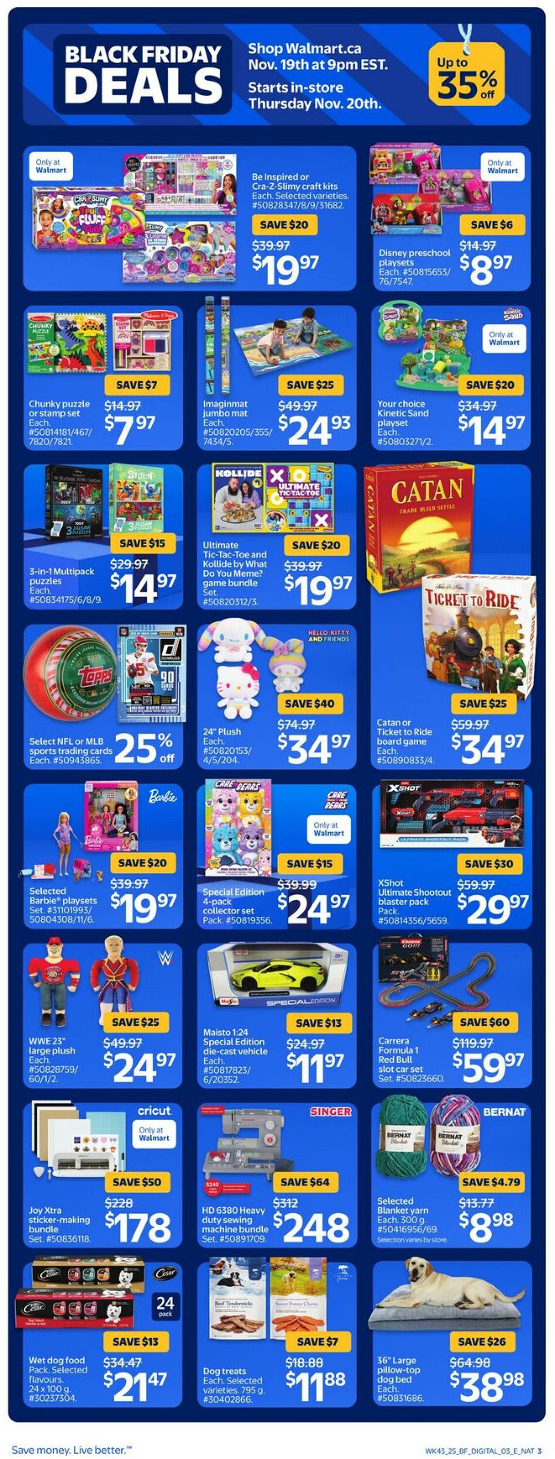 Flyer Walmart 19.11.2025 - 26.11.2025