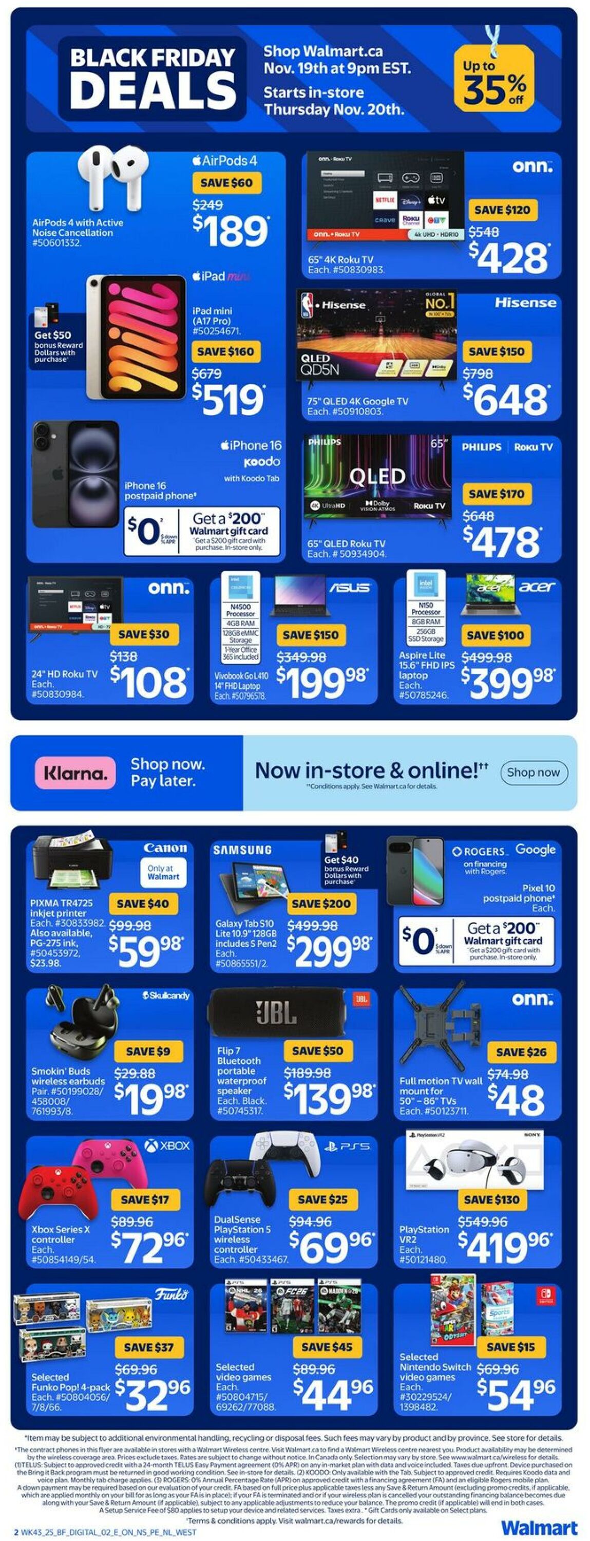 Flyer Walmart 19.11.2025 - 26.11.2025