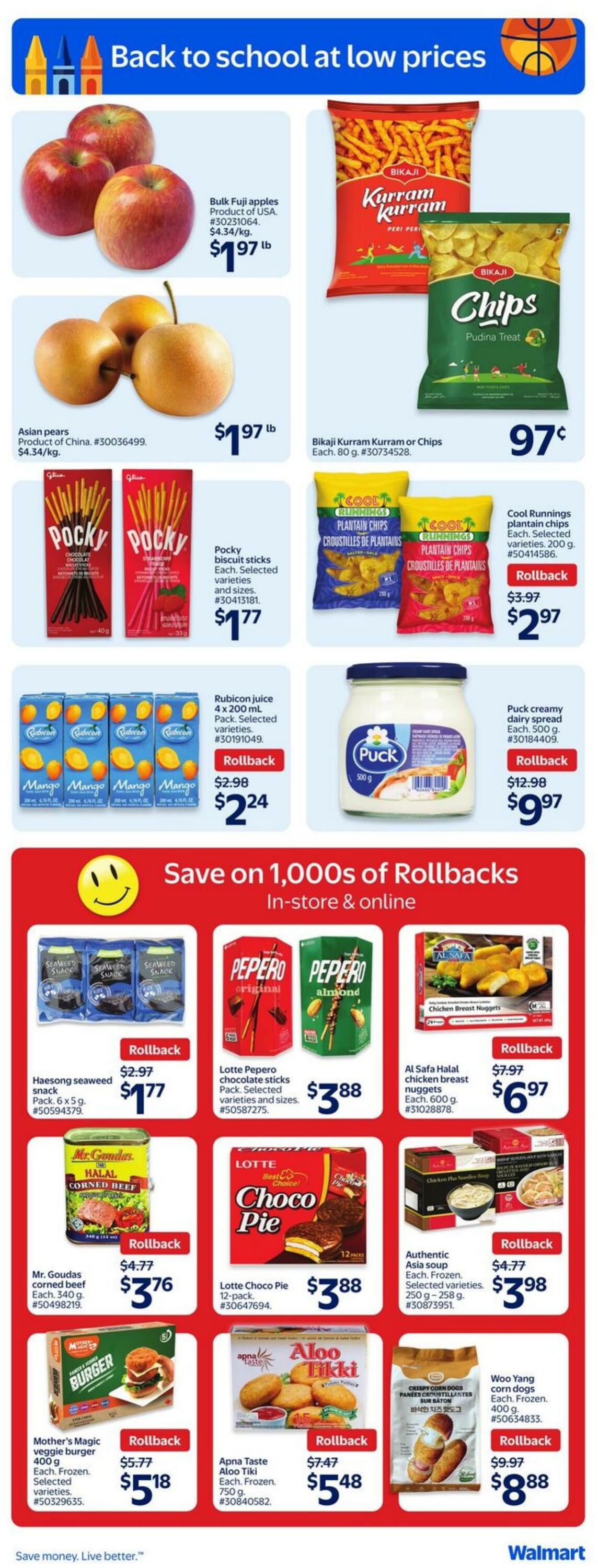 Flyer Walmart 28.08.2025 - 03.09.2025