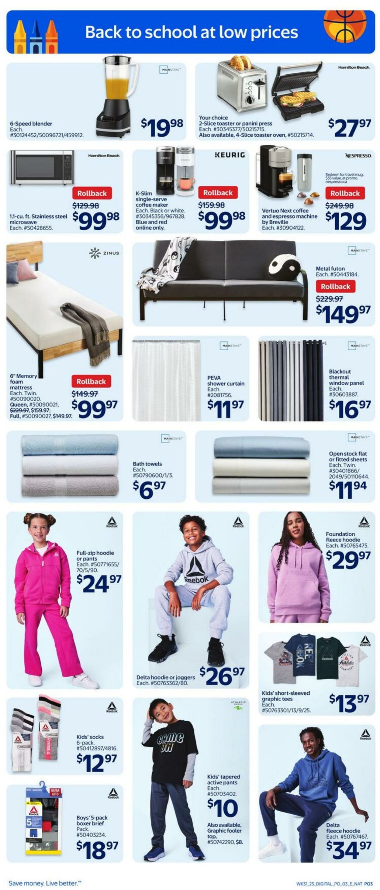 Flyer Walmart 28.08.2025 - 03.09.2025