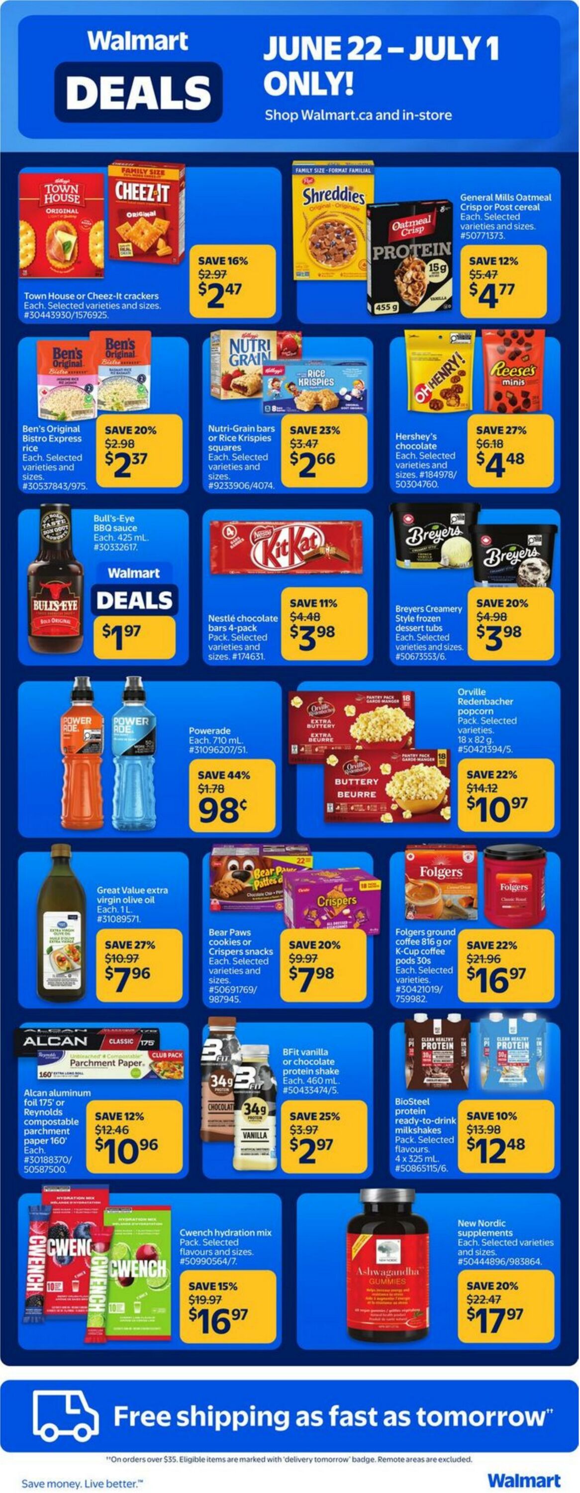 Flyer Walmart 22.06.2026 - 01.07.2026