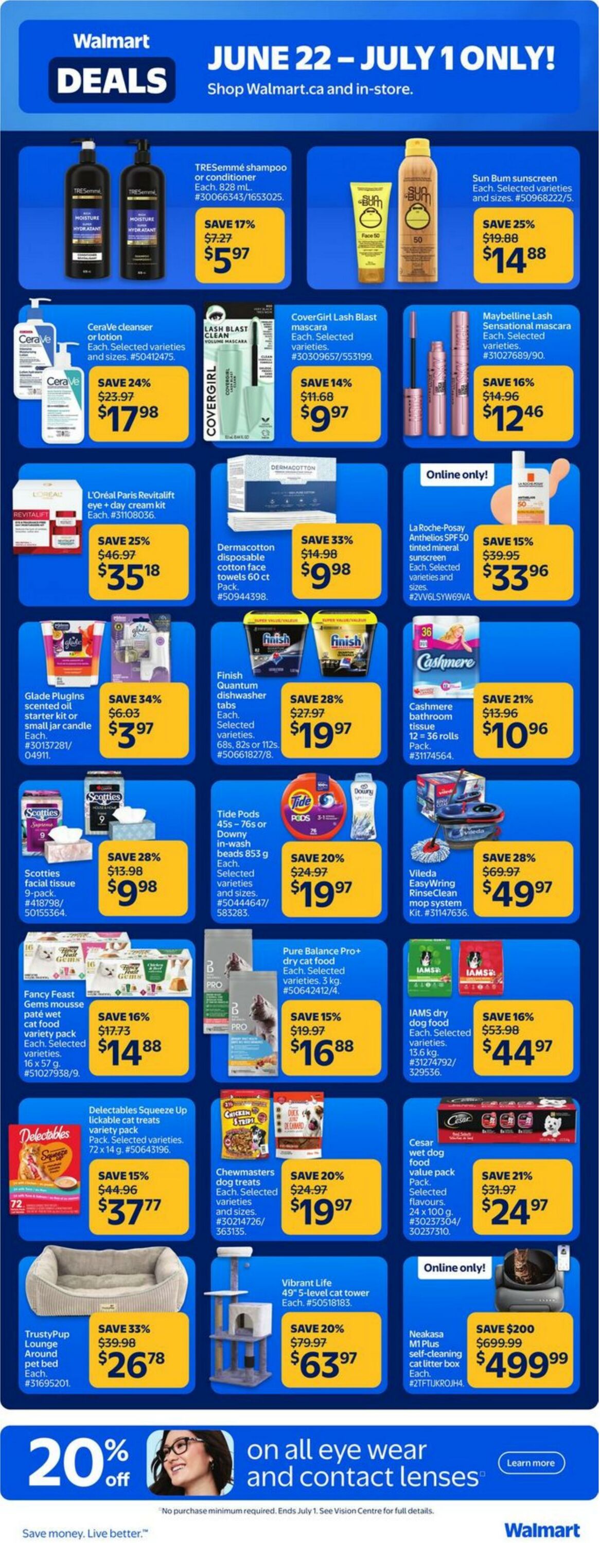 Flyer Walmart 22.06.2026 - 01.07.2026