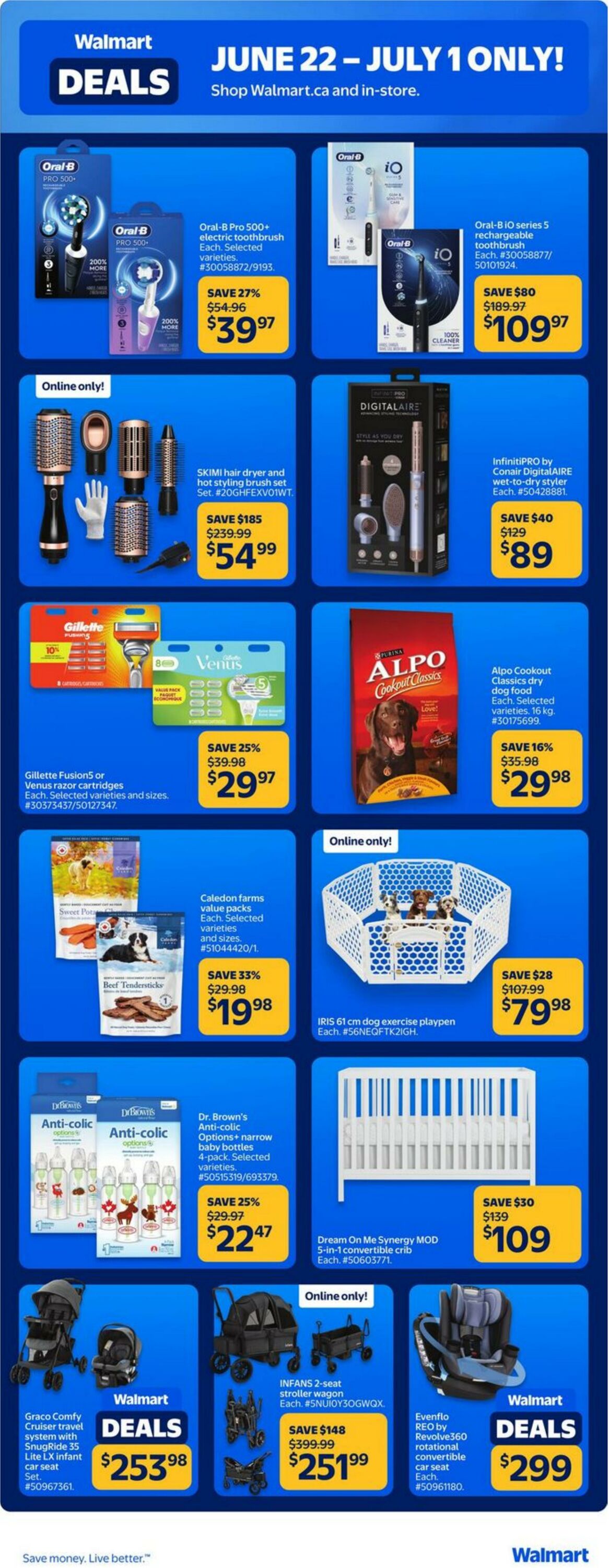 Flyer Walmart 22.06.2026 - 01.07.2026