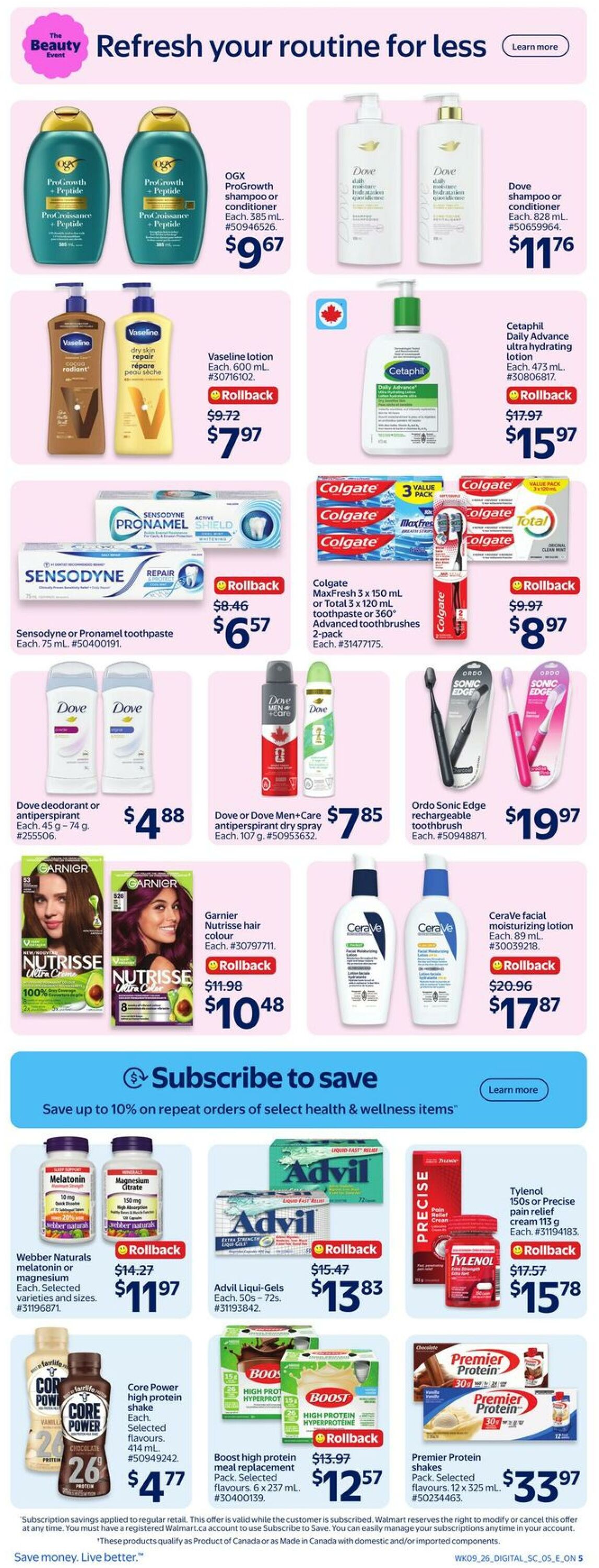 Flyer Walmart 26.03.2026 - 01.04.2026