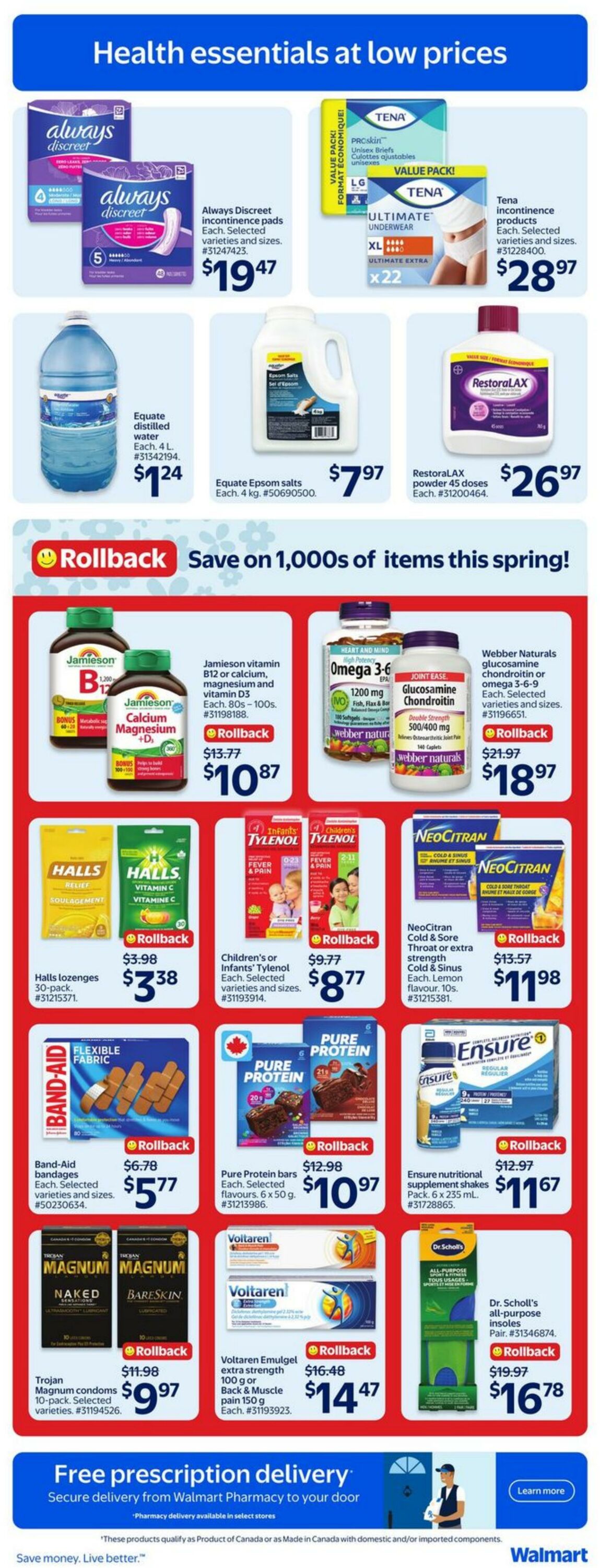 Flyer Walmart 19.03.2026 - 25.03.2026