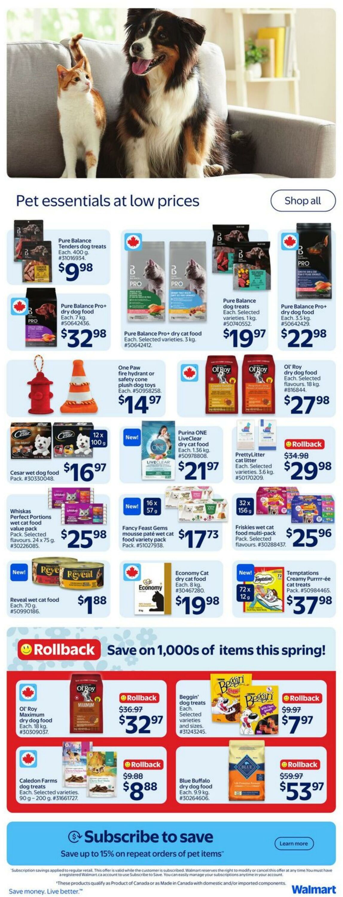 Flyer Walmart 19.03.2026 - 25.03.2026