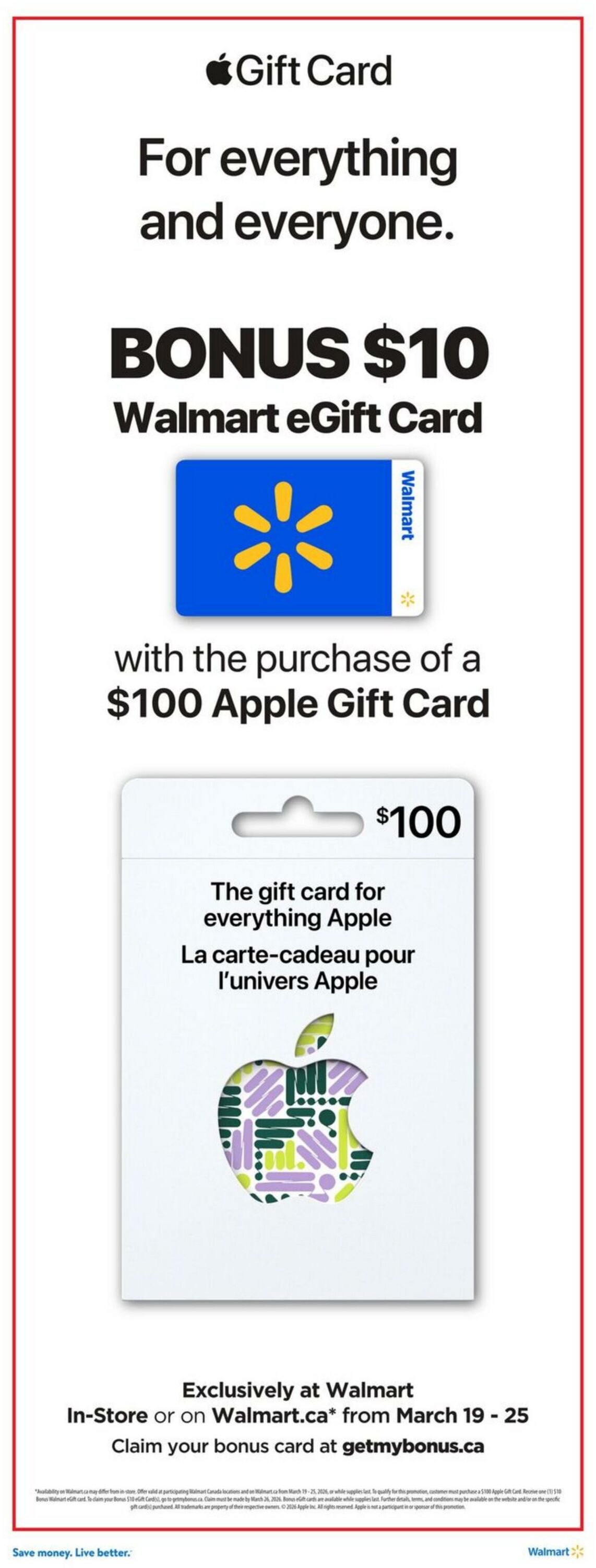 Flyer Walmart 19.03.2026 - 25.03.2026