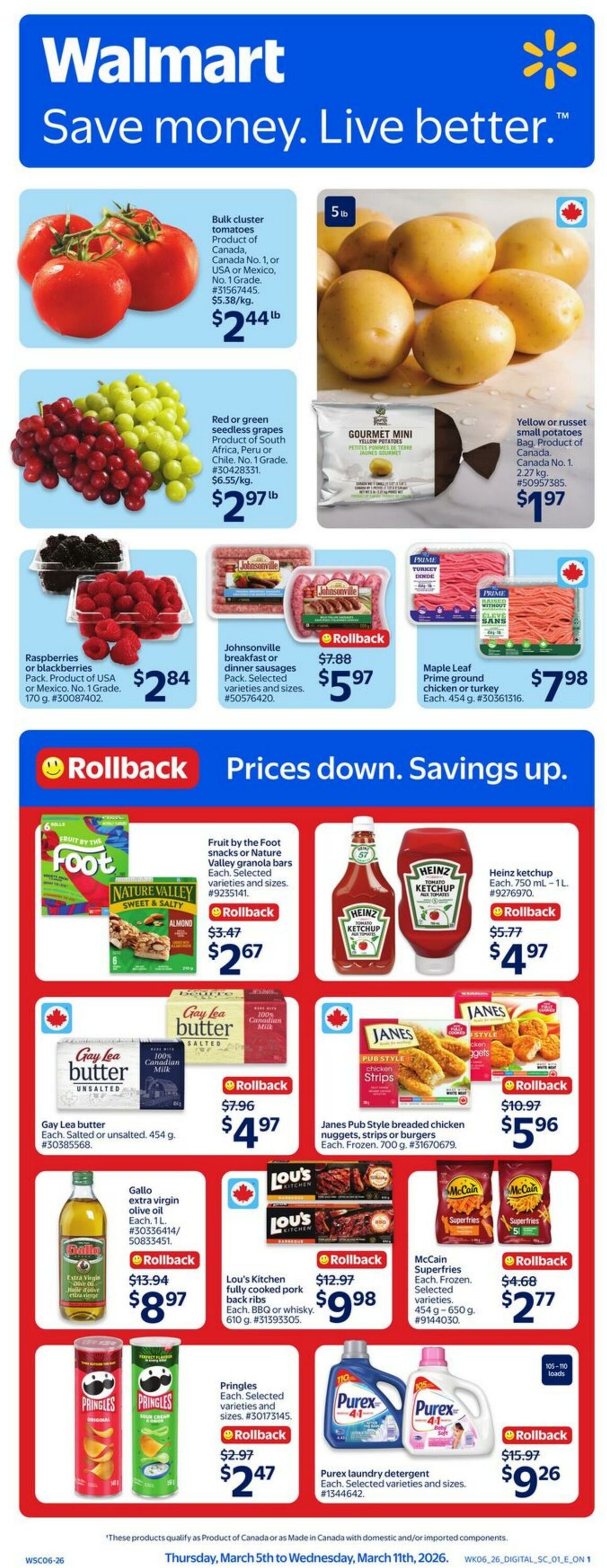 Flyer Walmart 05.03.2026 - 11.03.2026