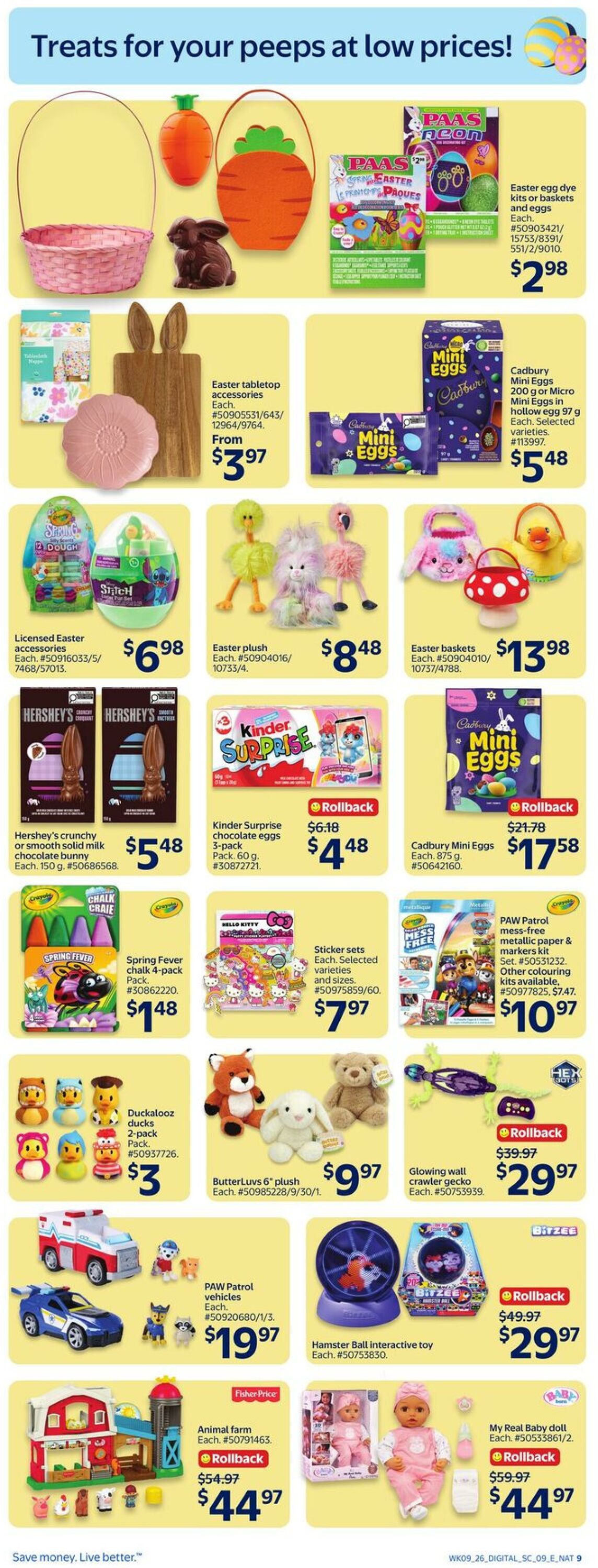 Flyer Walmart 26.03.2026 - 01.04.2026