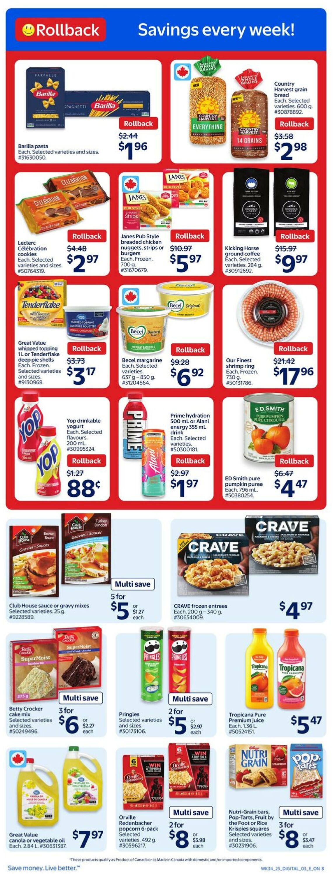 Flyer Walmart 18.09.2025 - 24.09.2025