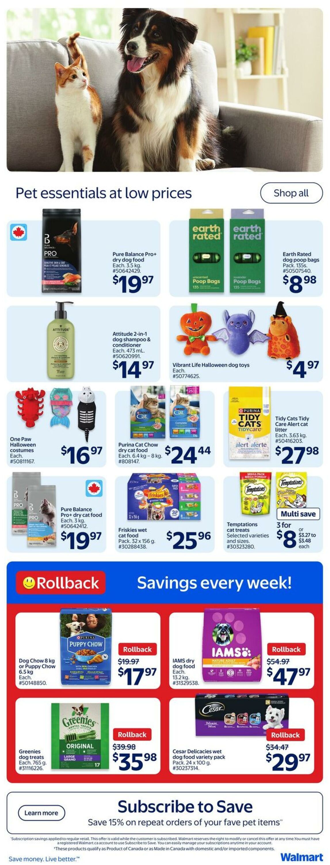 Flyer Walmart 18.09.2025 - 24.09.2025