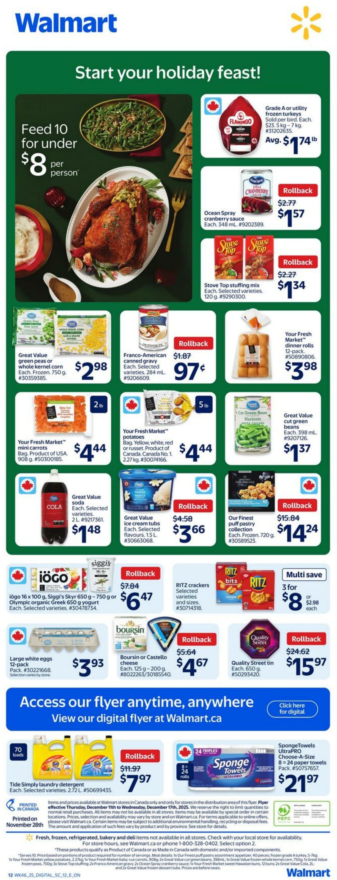 Flyer Walmart 11.12.2025 - 17.12.2025