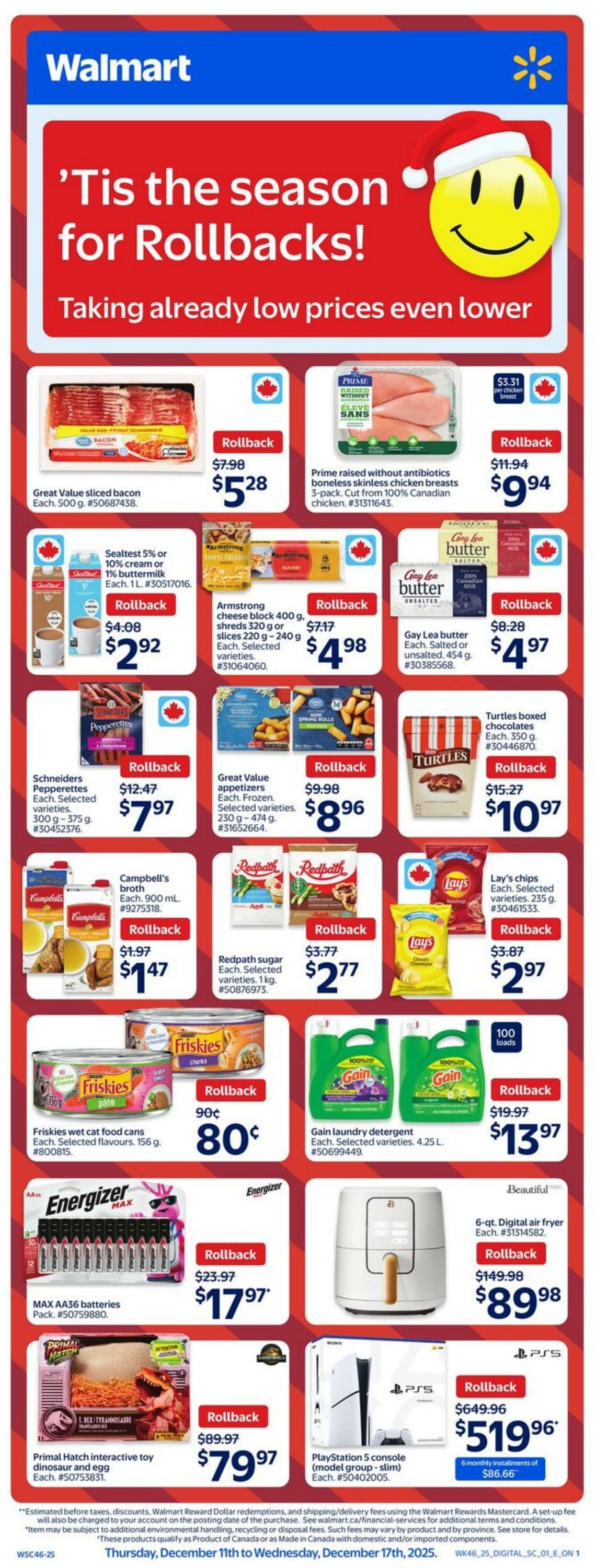 Flyer Walmart 11.12.2025 - 17.12.2025