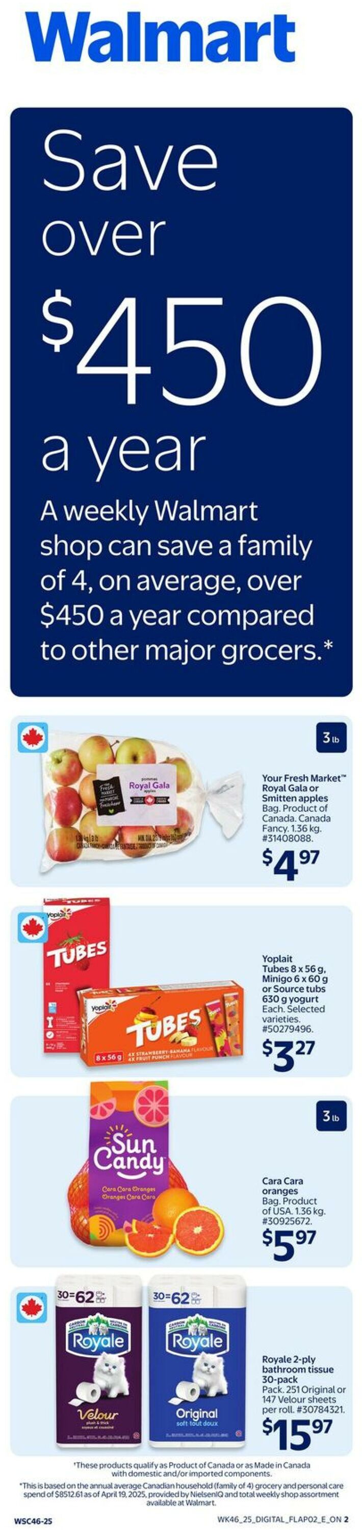 Flyer Walmart 11.12.2025 - 17.12.2025