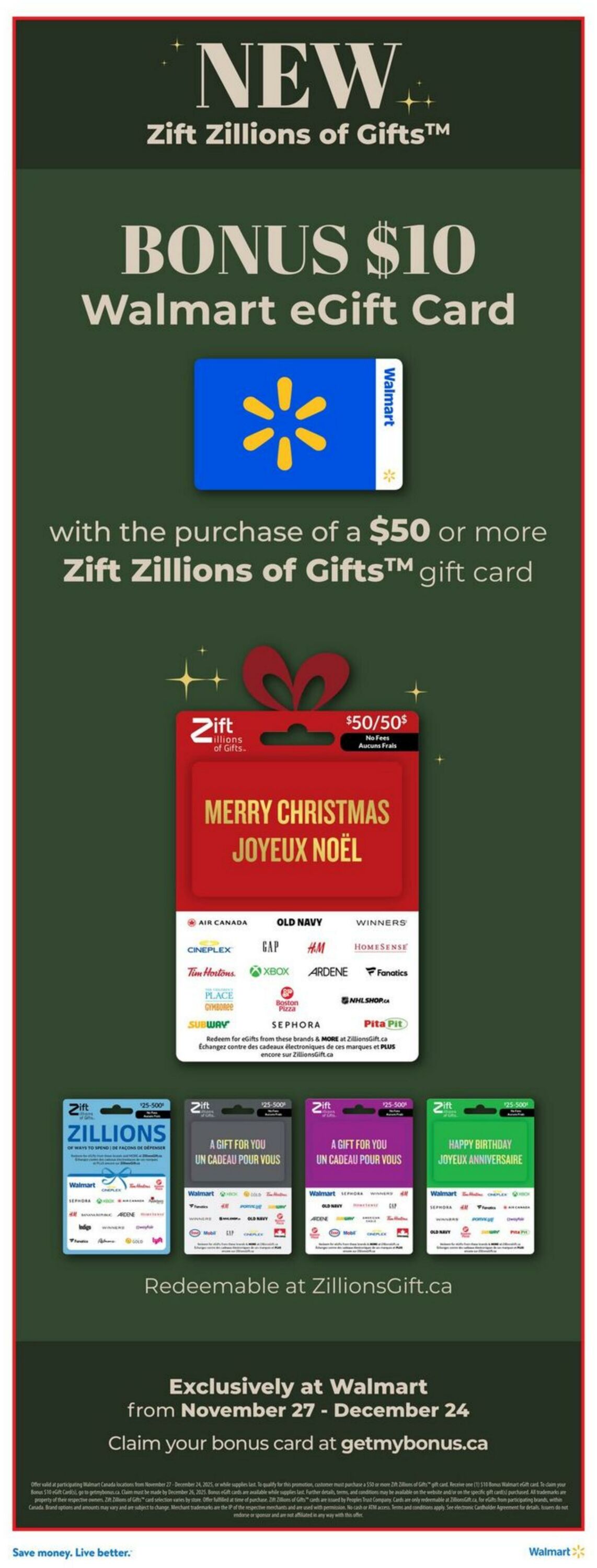 Flyer Walmart 11.12.2025 - 17.12.2025