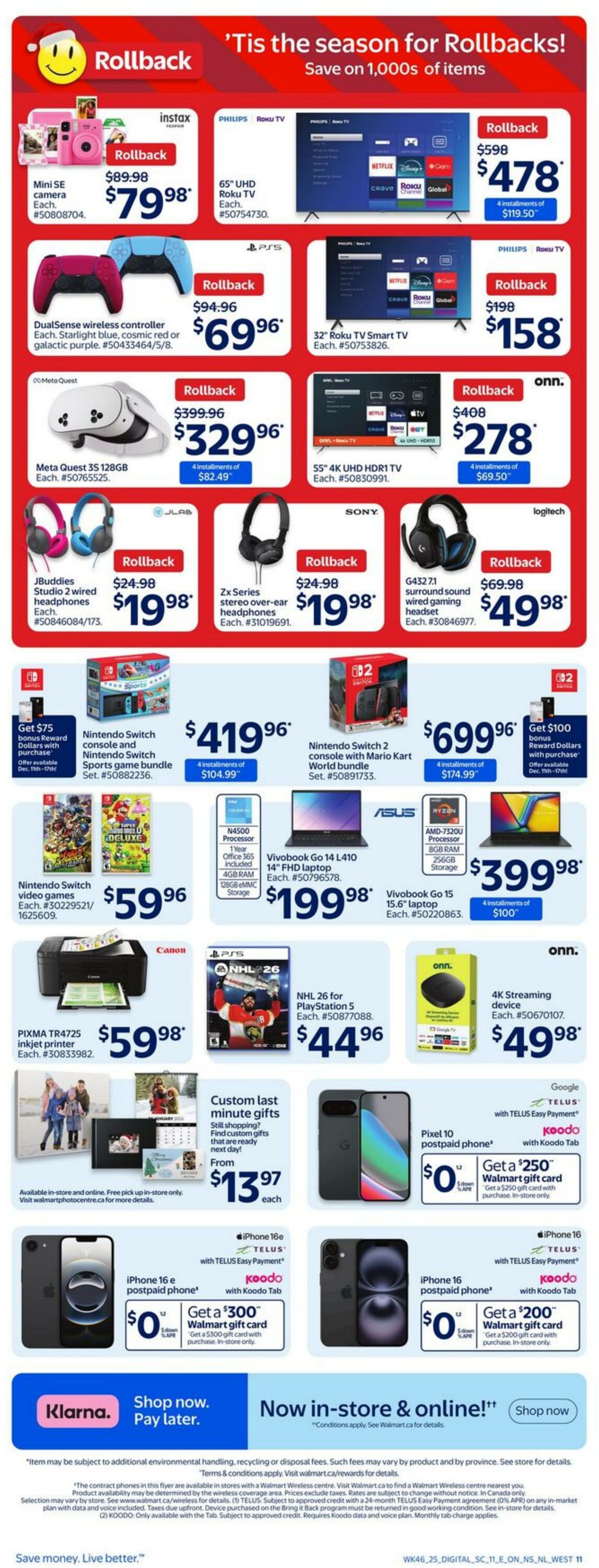 Flyer Walmart 11.12.2025 - 17.12.2025