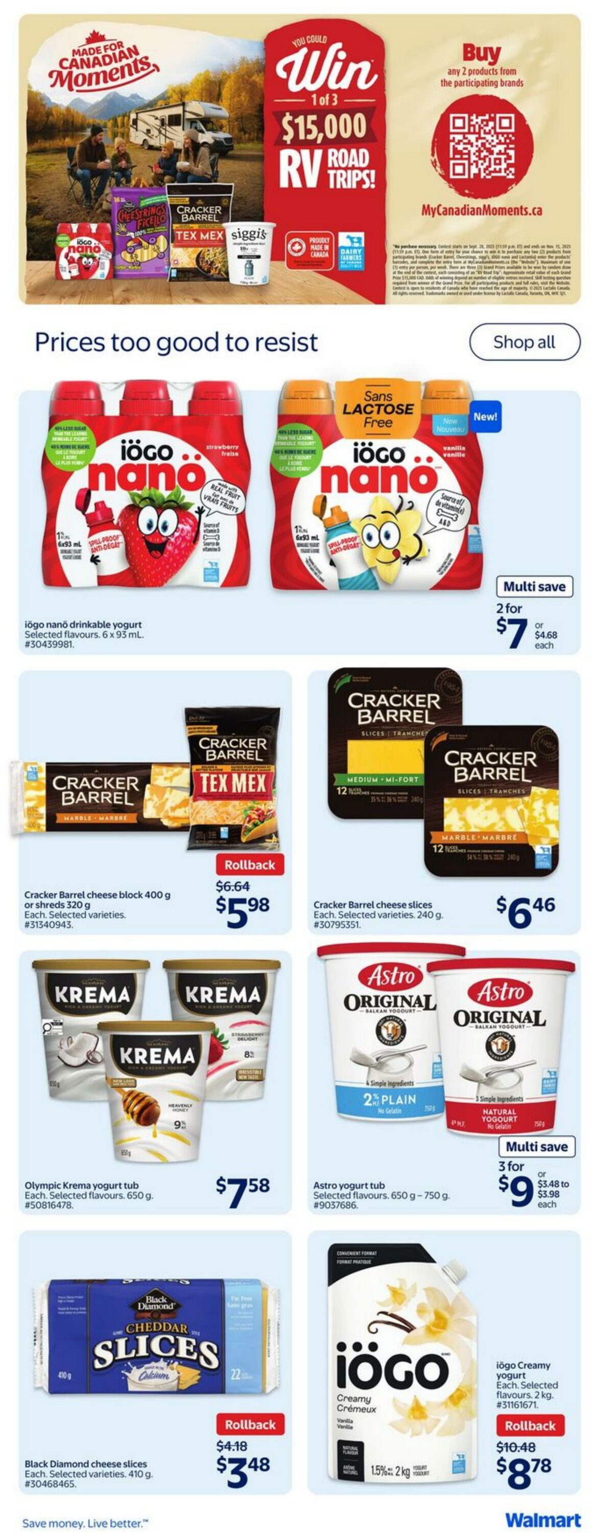 Flyer Walmart 09.10.2025 - 15.10.2025