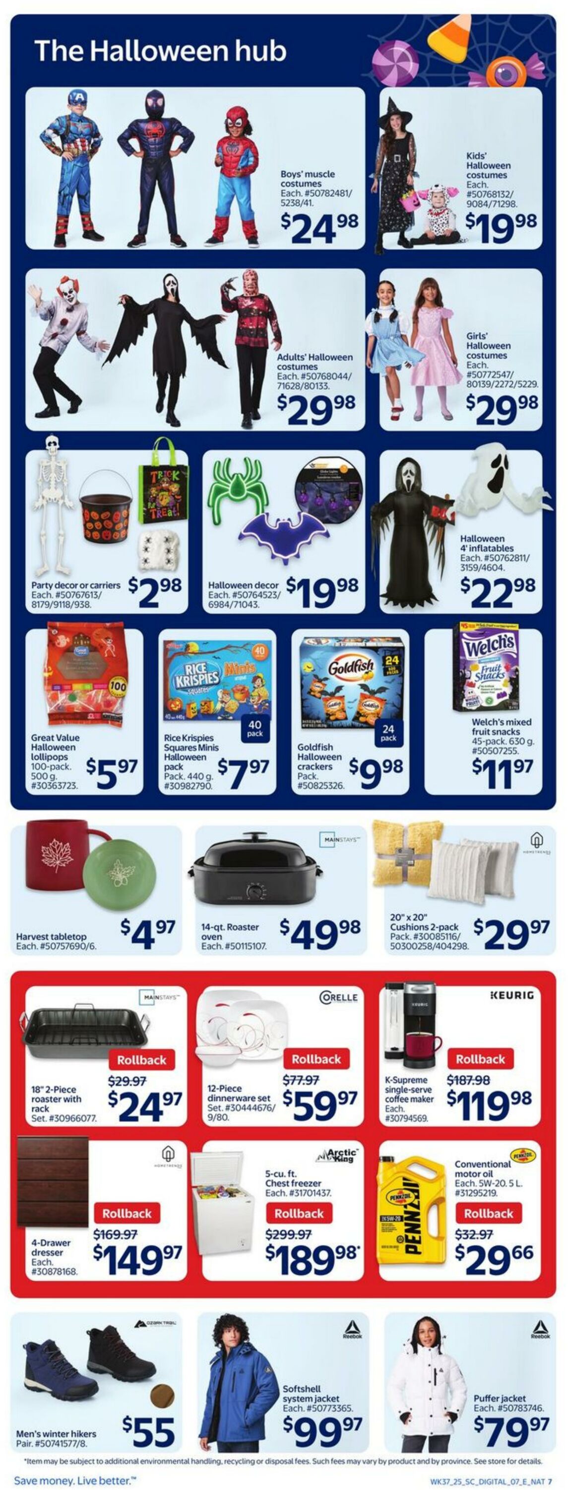 Flyer Walmart 09.10.2025 - 15.10.2025