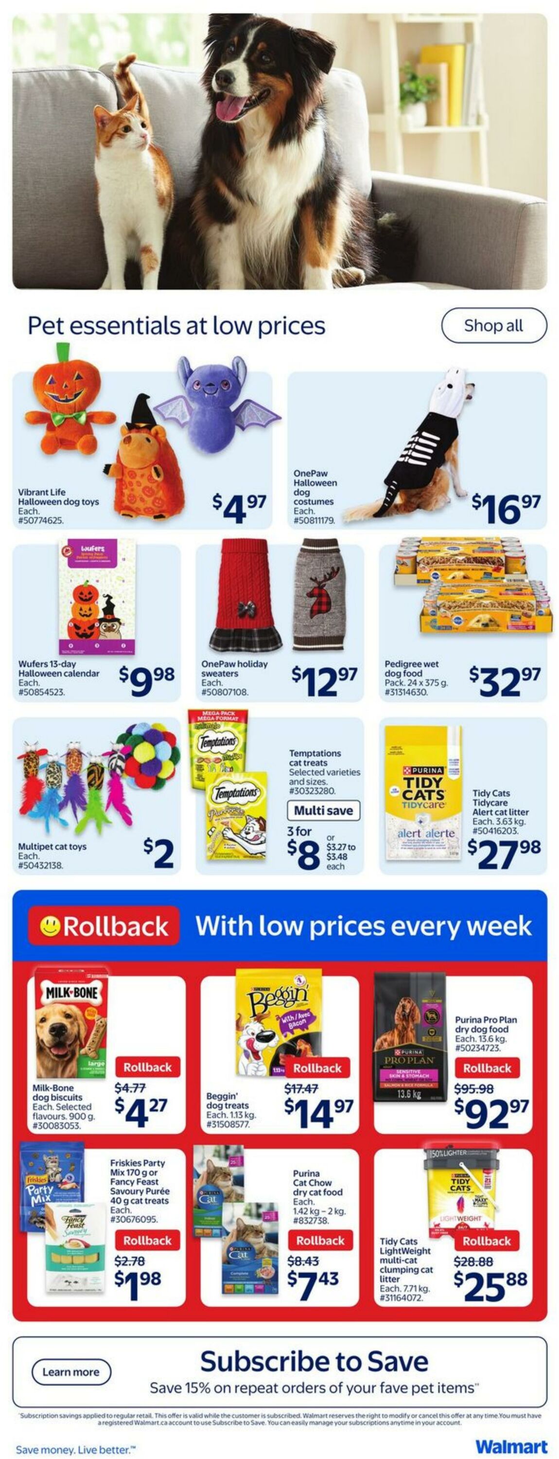 Flyer Walmart 09.10.2025 - 15.10.2025