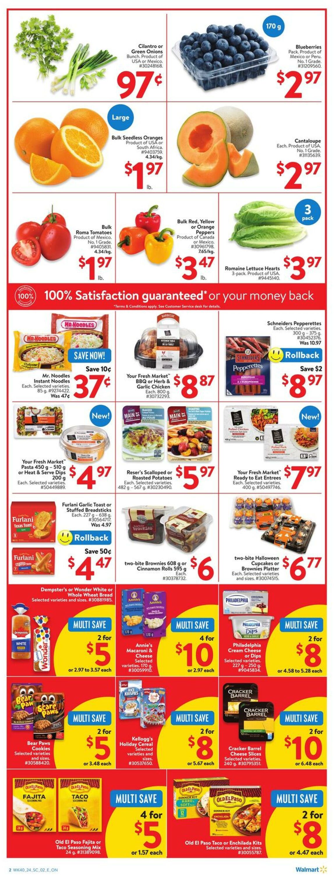 Flyer Walmart 24.10.2024 - 30.10.2024