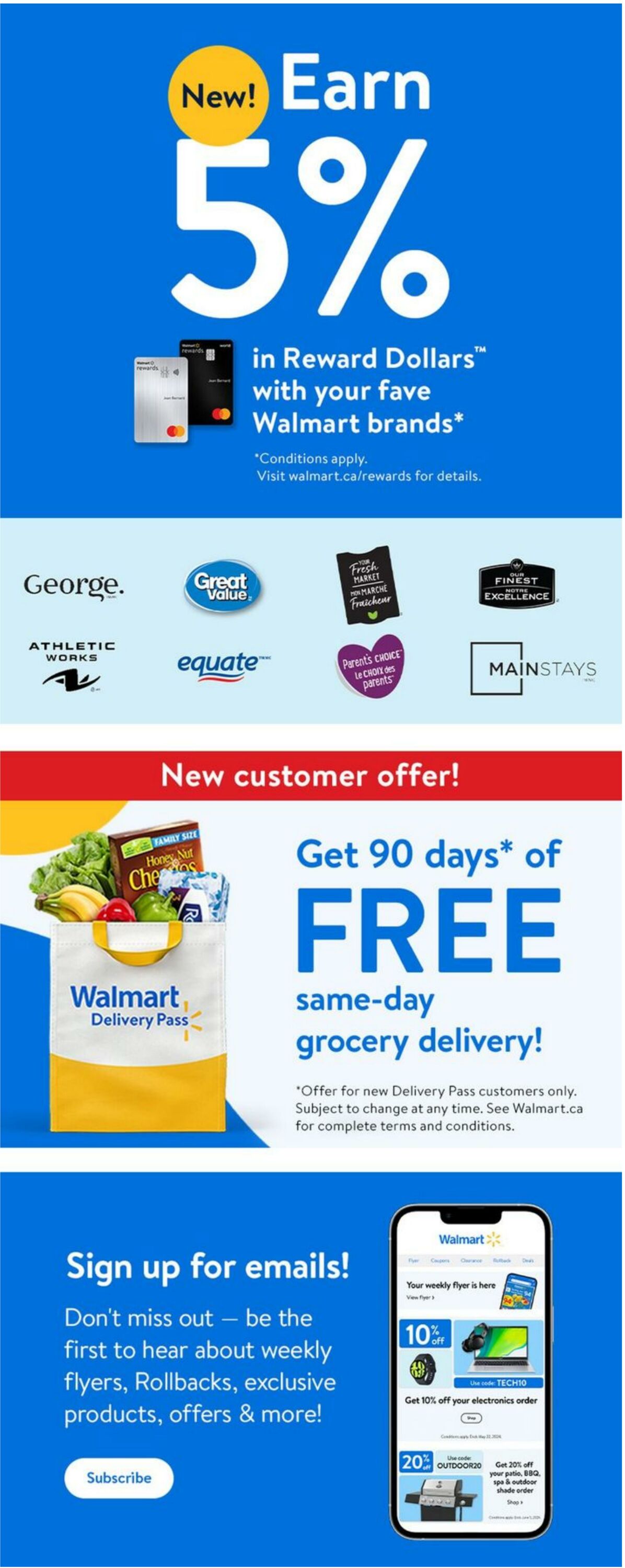 Flyer Walmart 24.10.2024 - 30.10.2024