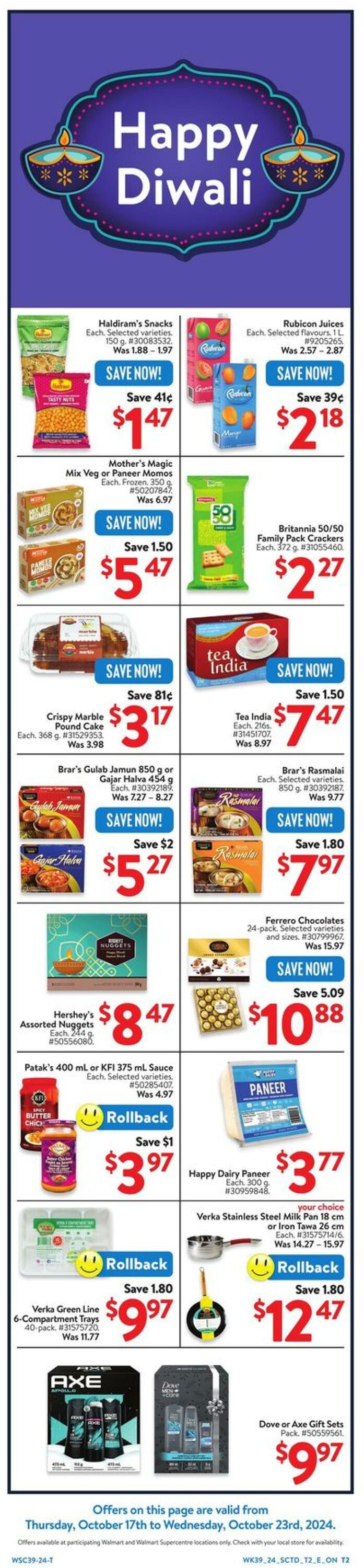 Flyer Walmart 24.10.2024 - 30.10.2024