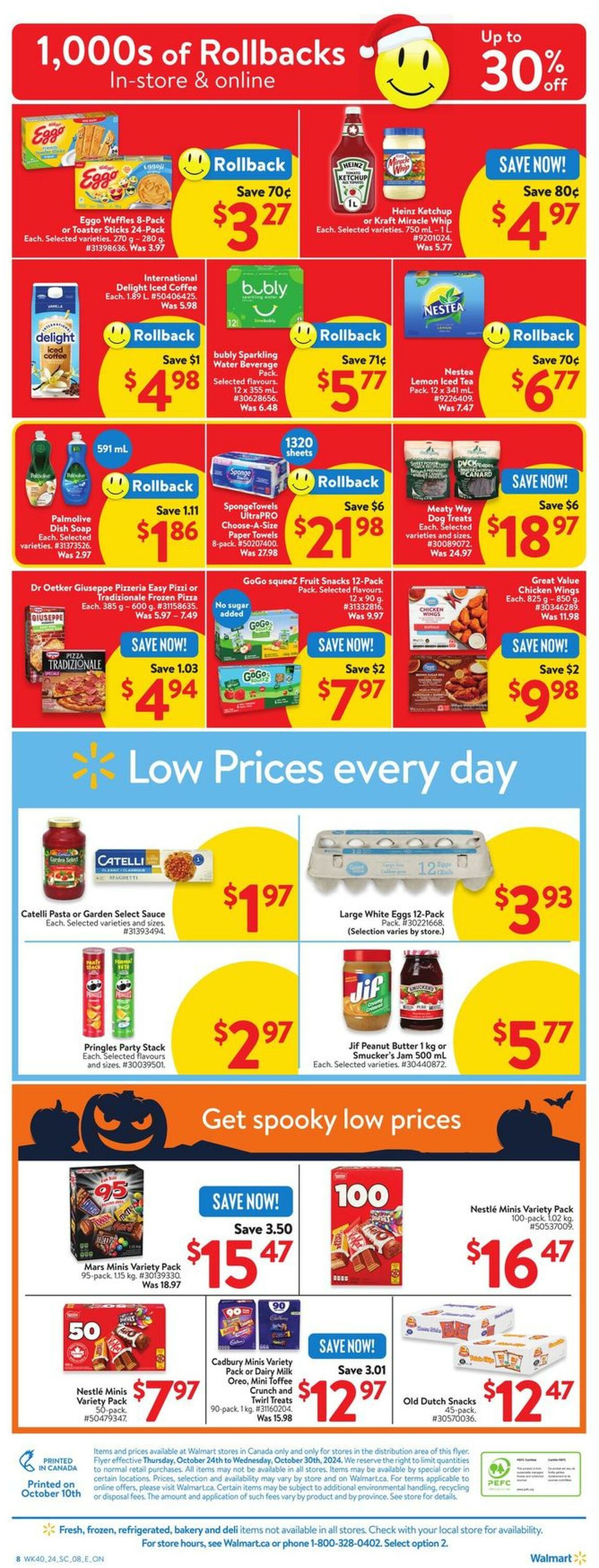 Flyer Walmart 24.10.2024 - 30.10.2024