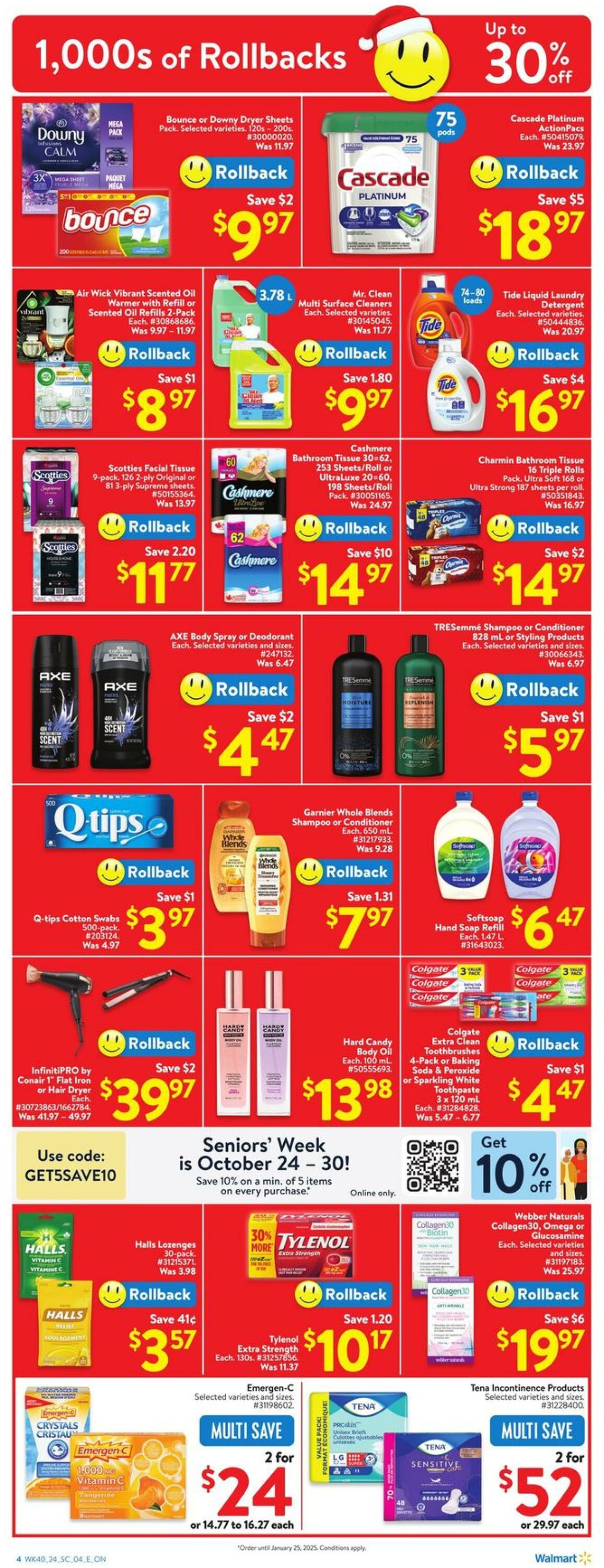 Flyer Walmart 24.10.2024 - 30.10.2024