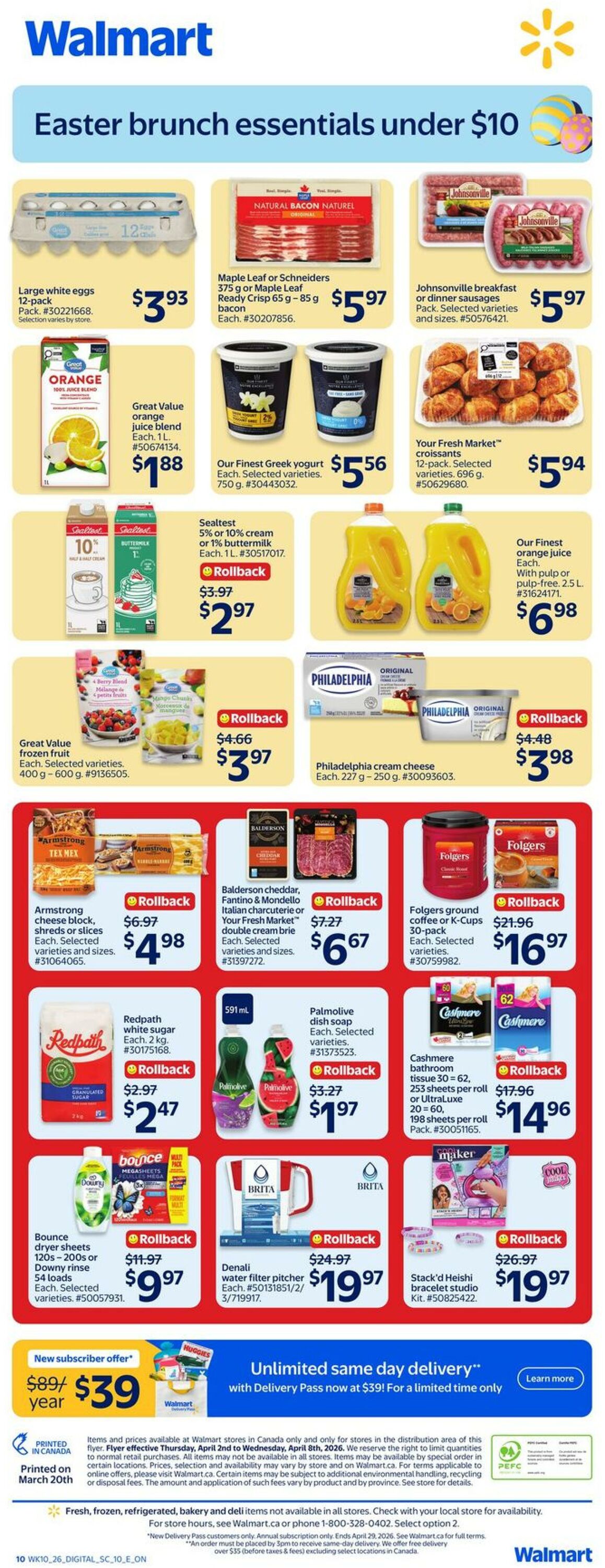 Flyer Walmart 02.04.2026 - 08.04.2026