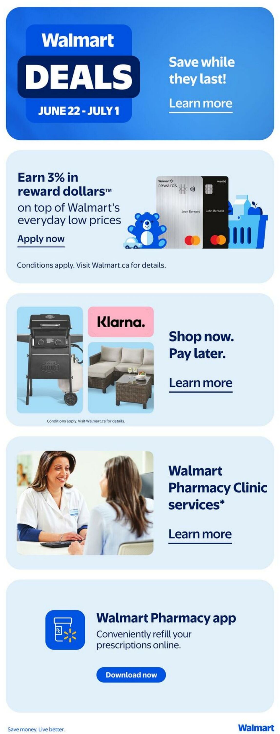 Flyer Walmart 18.06.2026 - 24.06.2026