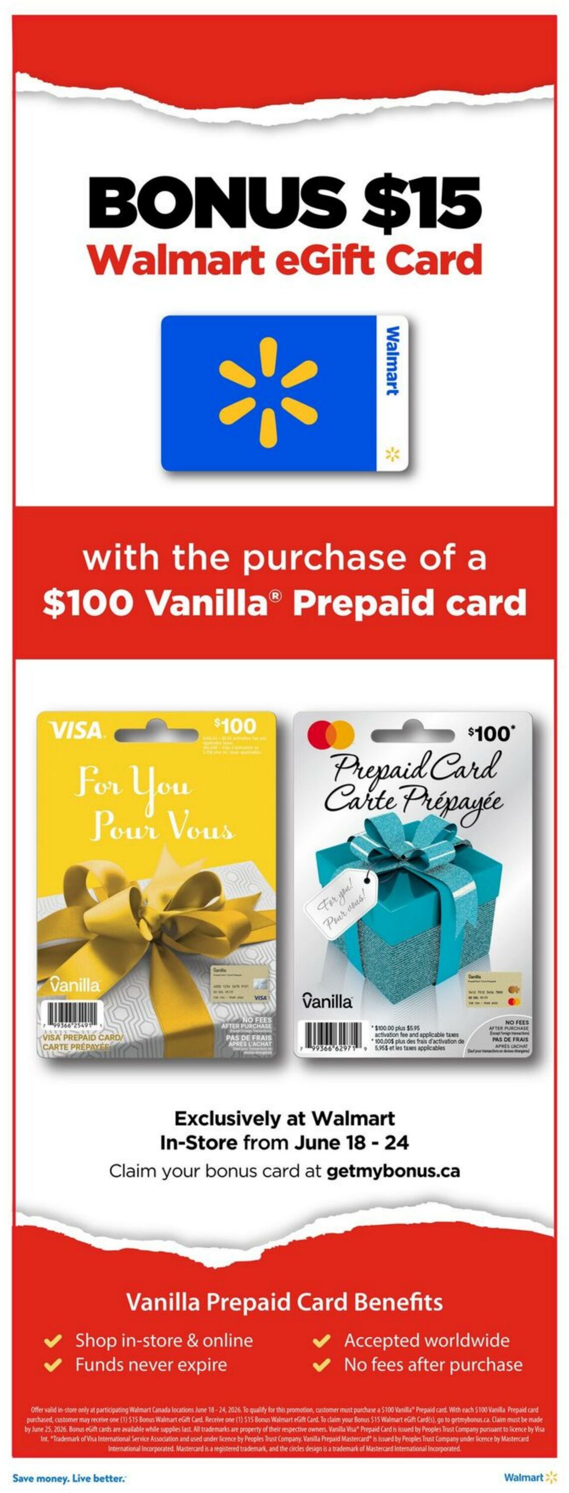 Flyer Walmart 18.06.2026 - 24.06.2026