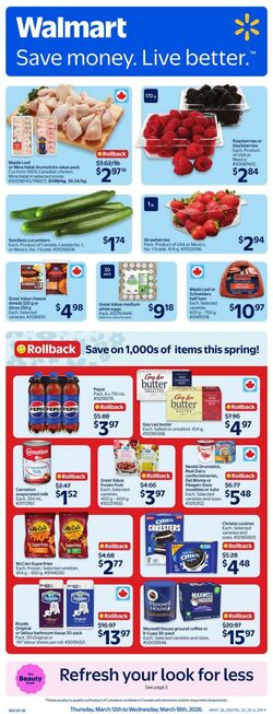 Flyer Walmart 12.03.2026 - 18.03.2026