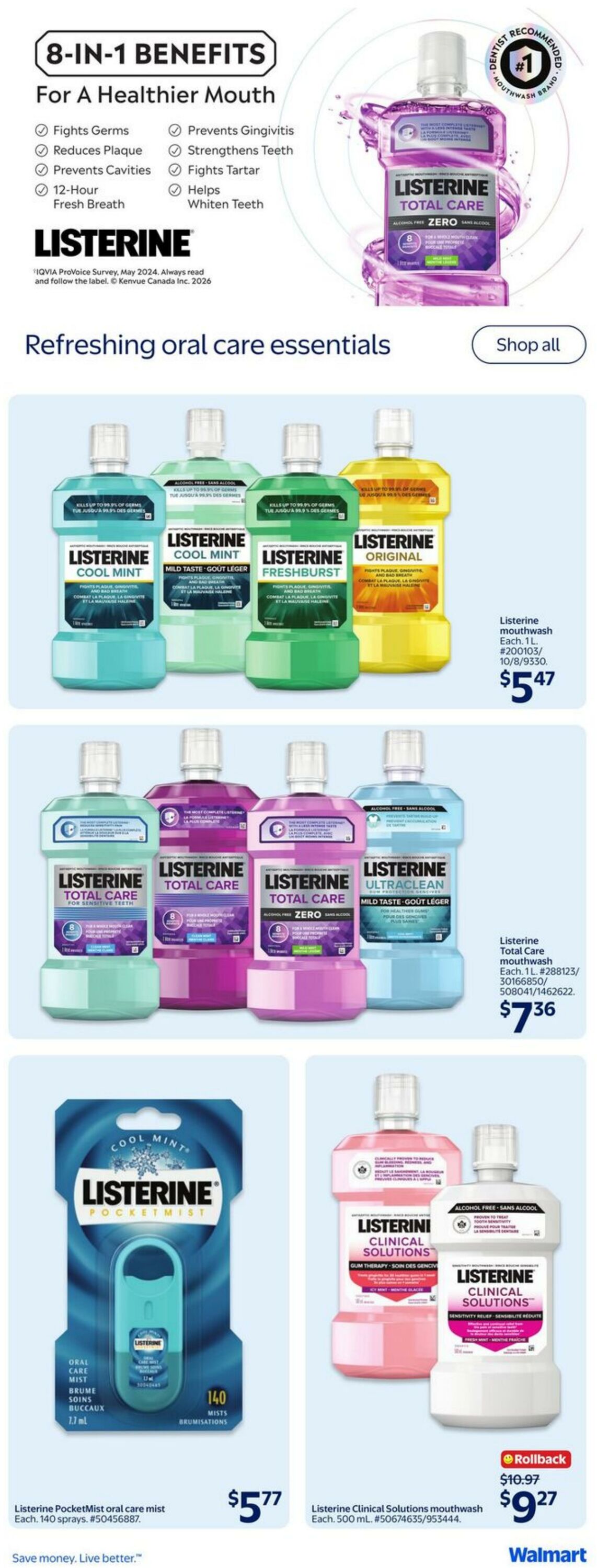 Flyer Walmart 16.04.2026 - 22.04.2026