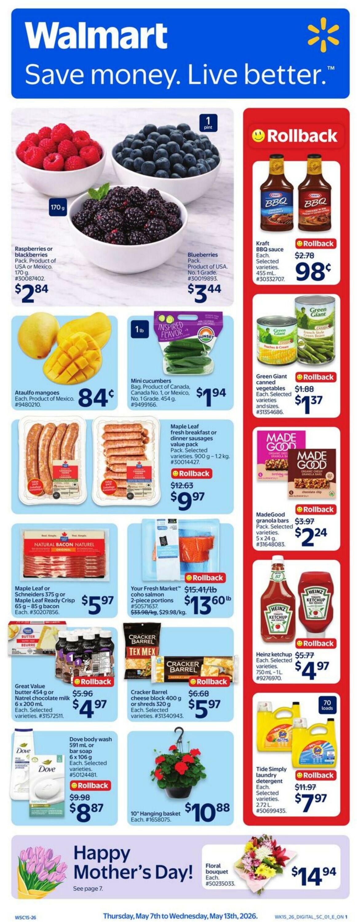 Flyer Walmart 07.05.2026 - 13.05.2026