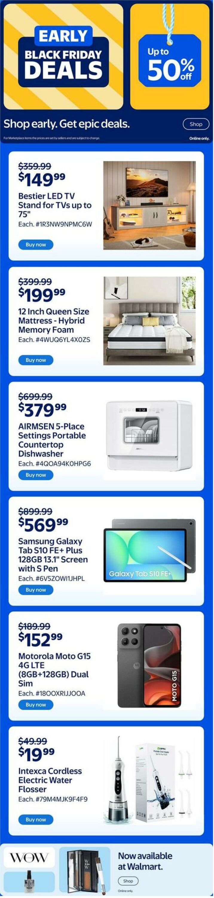 Flyer Walmart 06.11.2025 - 12.11.2025