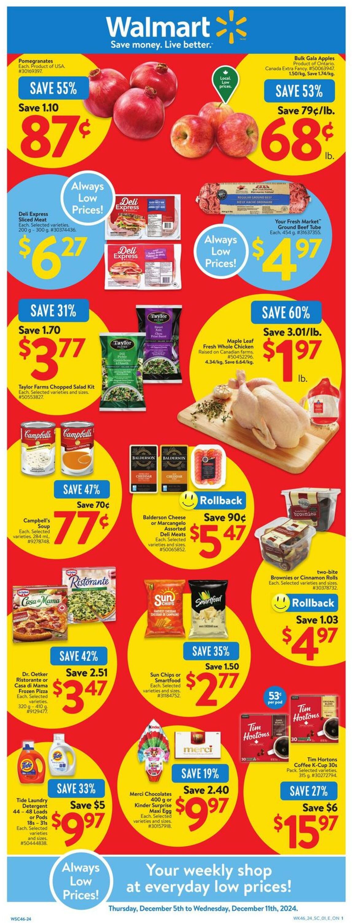 Flyer Walmart 05.12.2024 - 11.12.2024