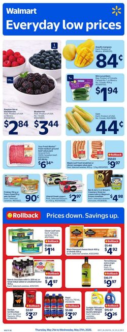 Flyer Walmart 21.05.2026 - 27.05.2026