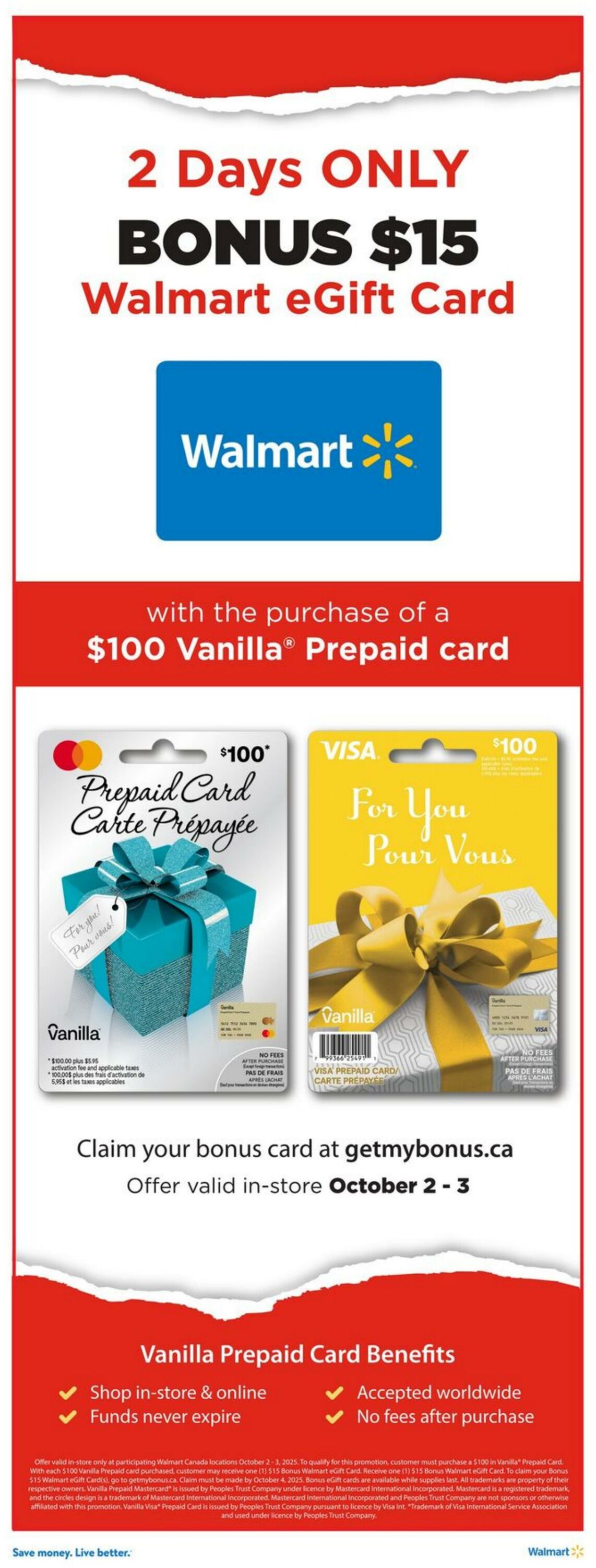 Flyer Walmart 02.10.2025 - 08.10.2025