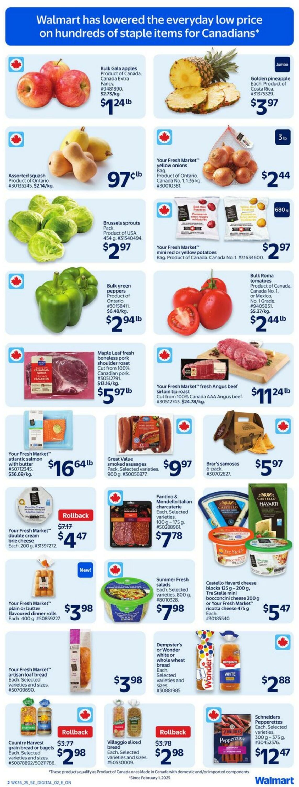 Flyer Walmart 02.10.2025 - 08.10.2025