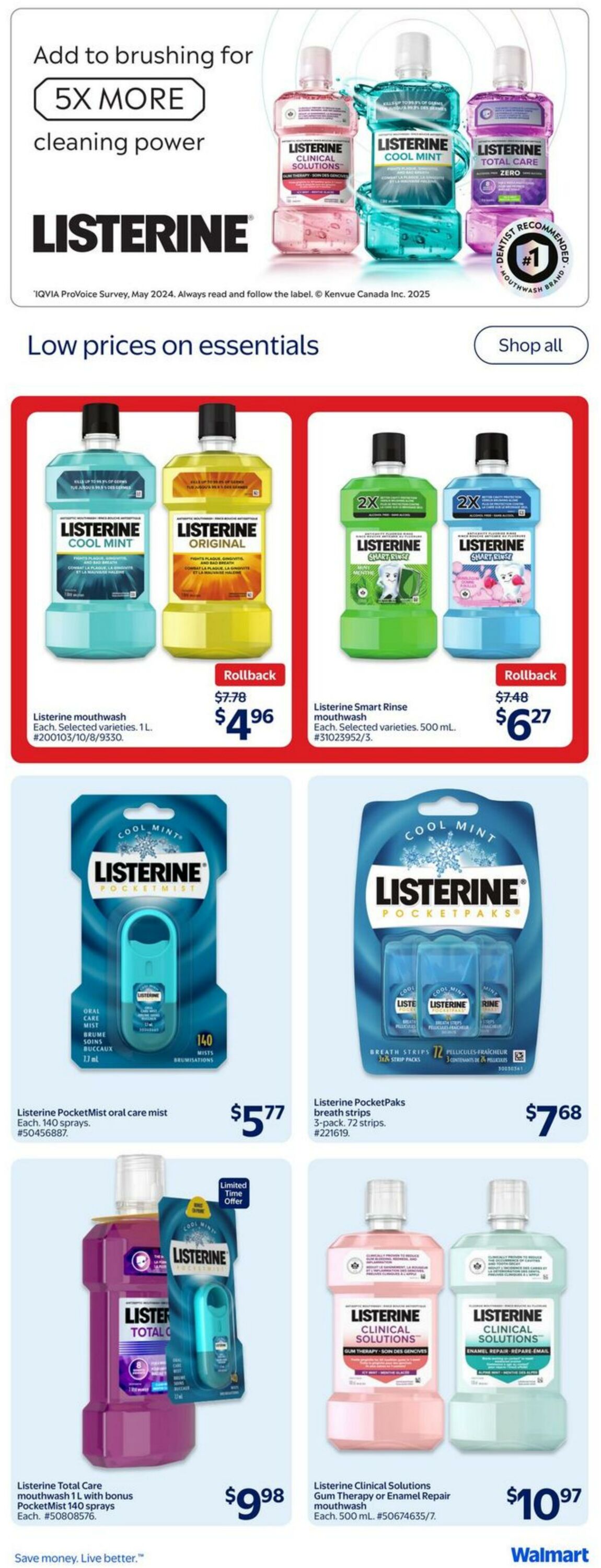 Flyer Walmart 07.08.2025 - 13.08.2025