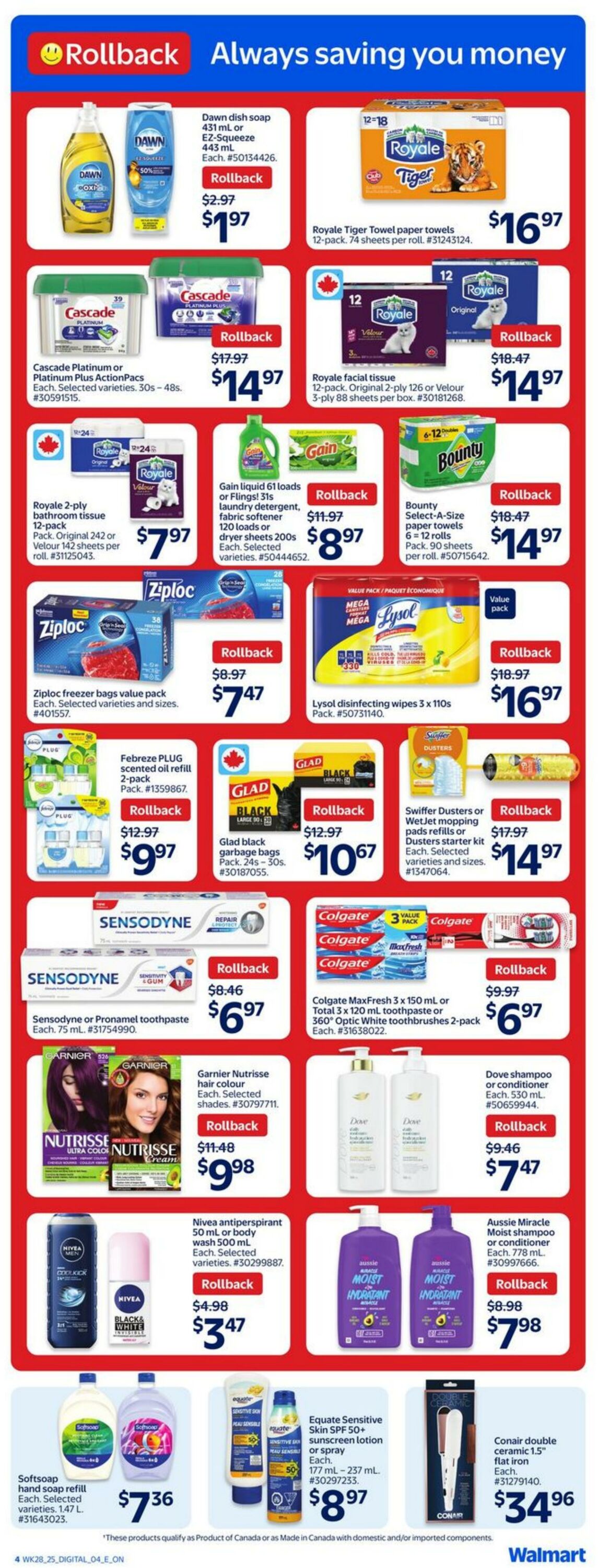 Flyer Walmart 07.08.2025 - 13.08.2025