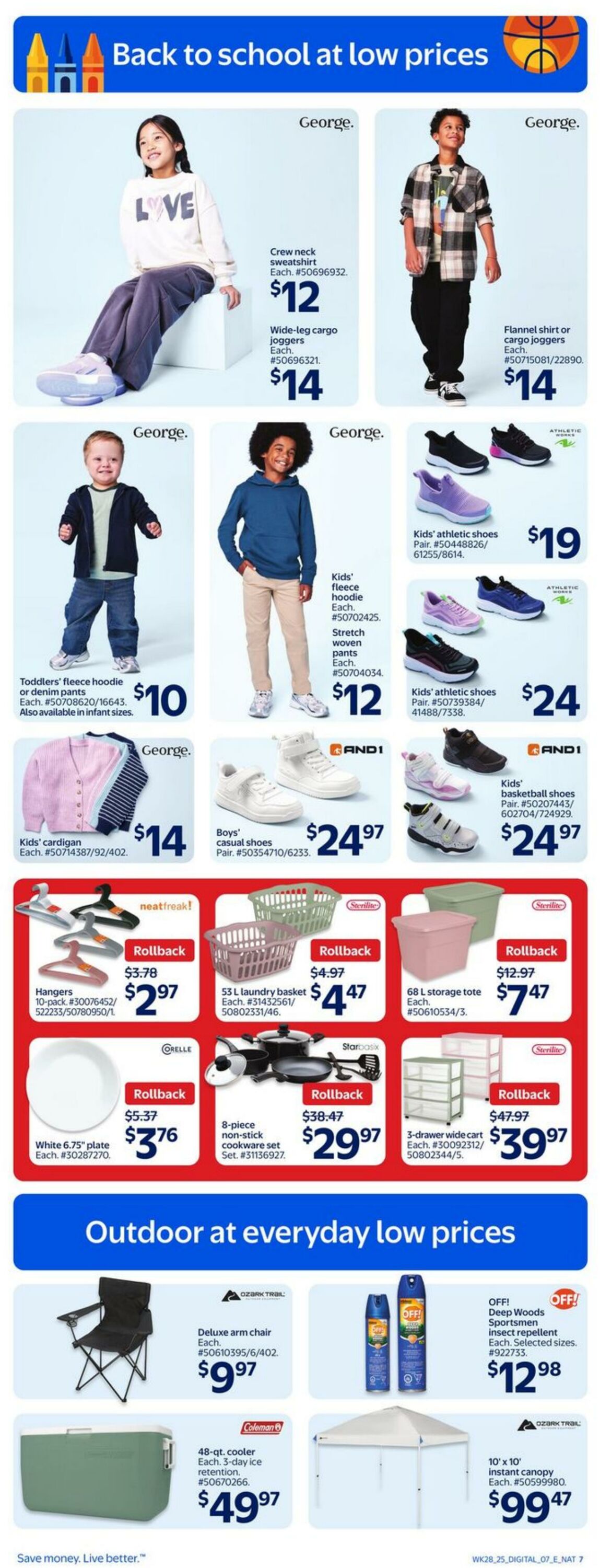 Flyer Walmart 07.08.2025 - 13.08.2025