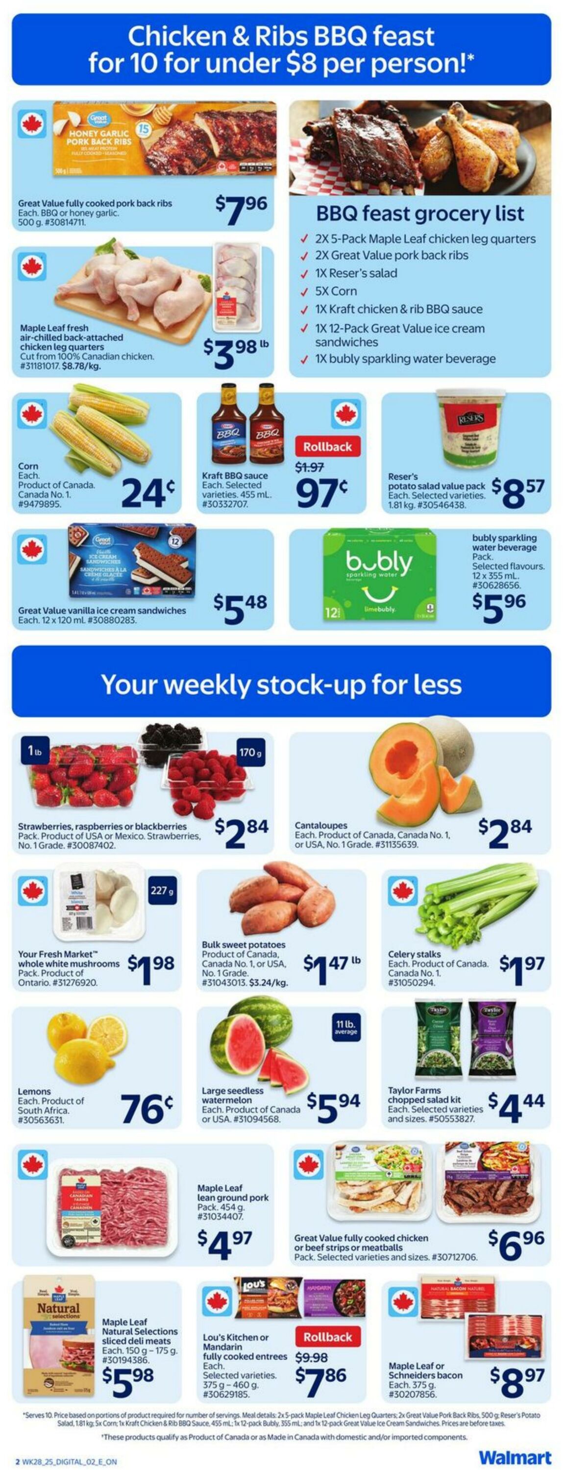 Flyer Walmart 07.08.2025 - 13.08.2025