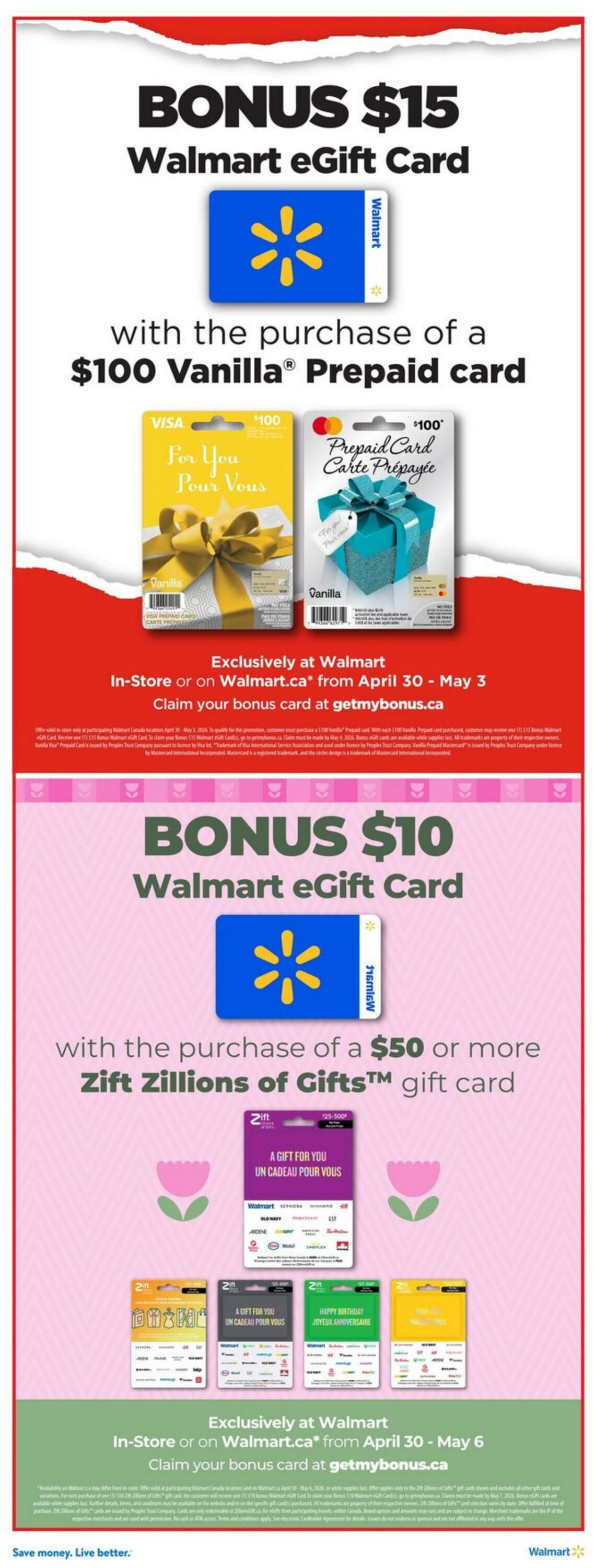 Flyer Walmart 30.04.2026 - 06.05.2026