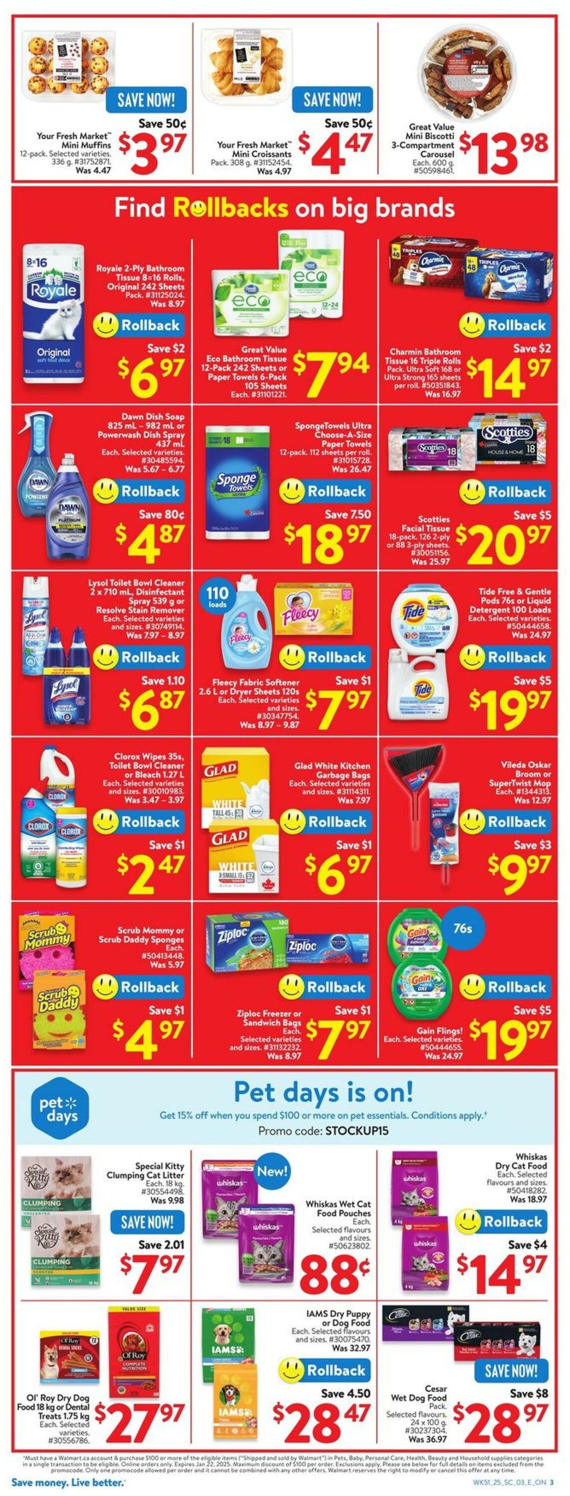 Flyer Walmart 09.01.2025 - 15.01.2025