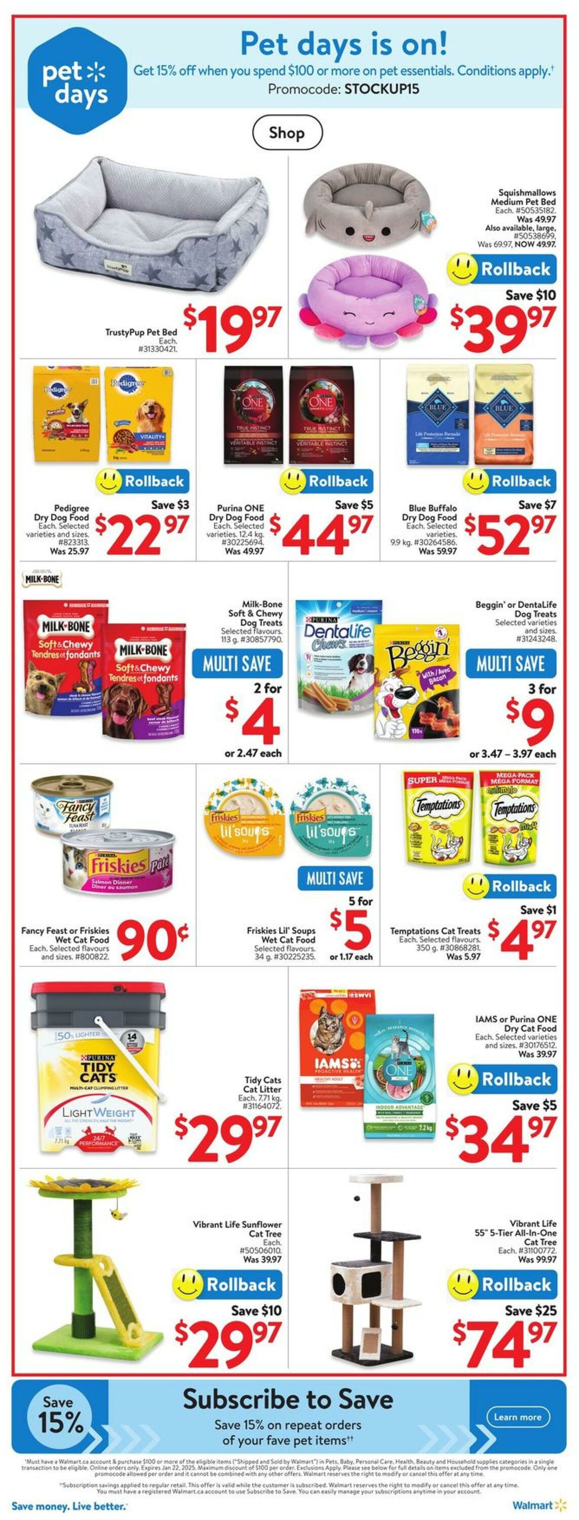 Flyer Walmart 09.01.2025 - 15.01.2025