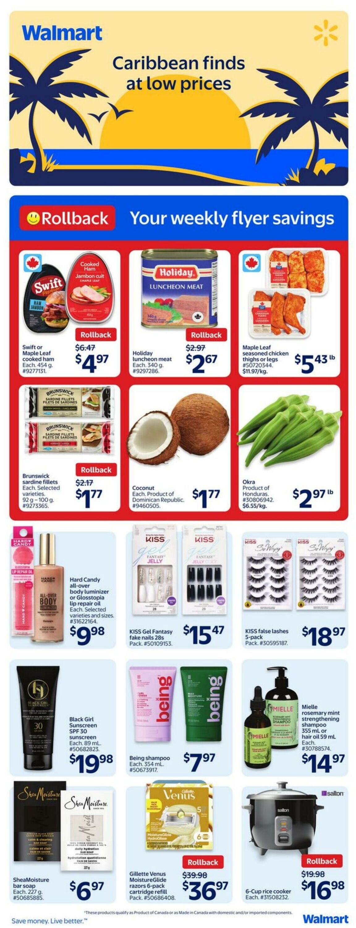 Flyer Walmart 17.07.2025 - 06.08.2025